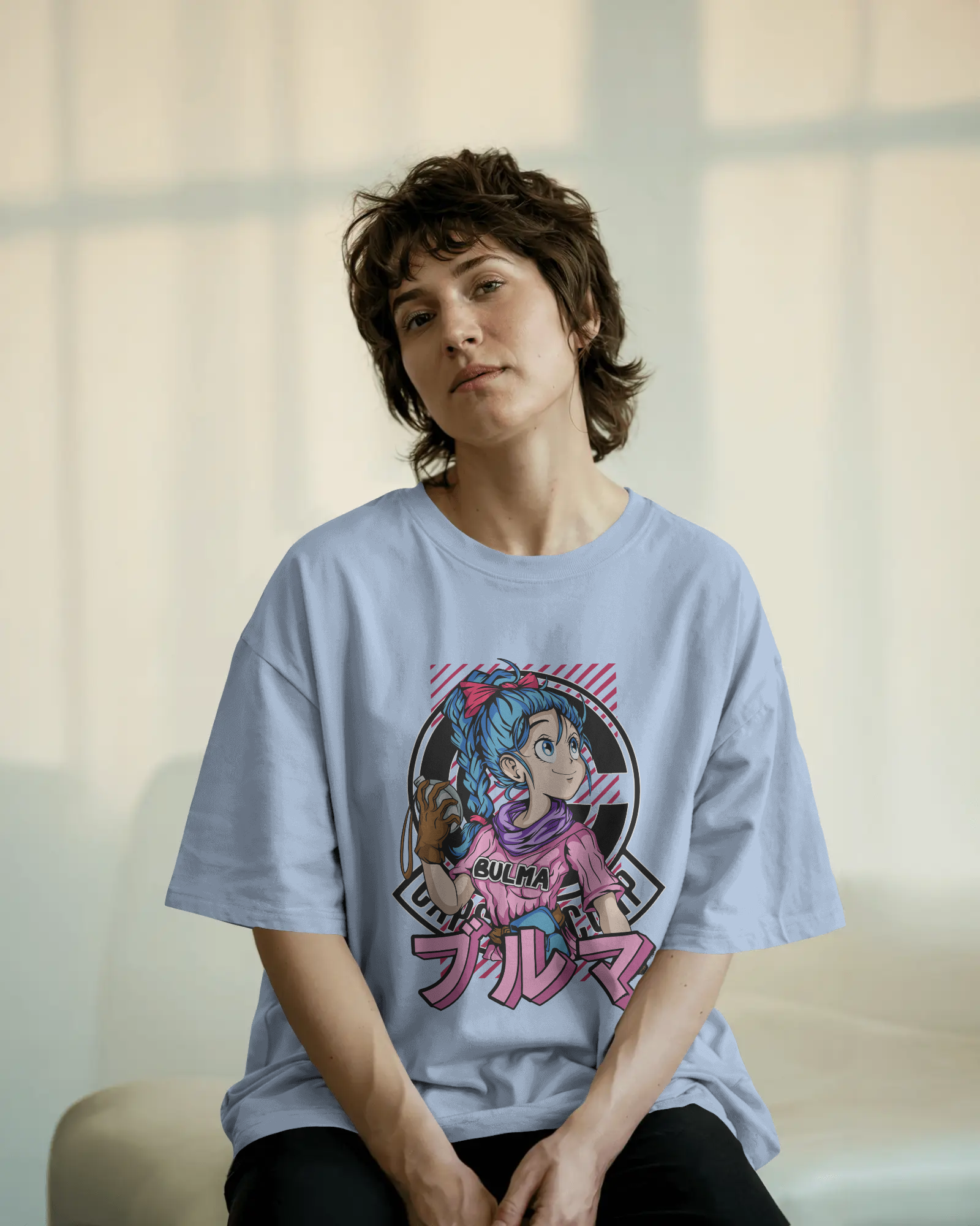 Bulma Premium Oversized T-Shirt from Dragon Ball Z for Ultimate Comfort