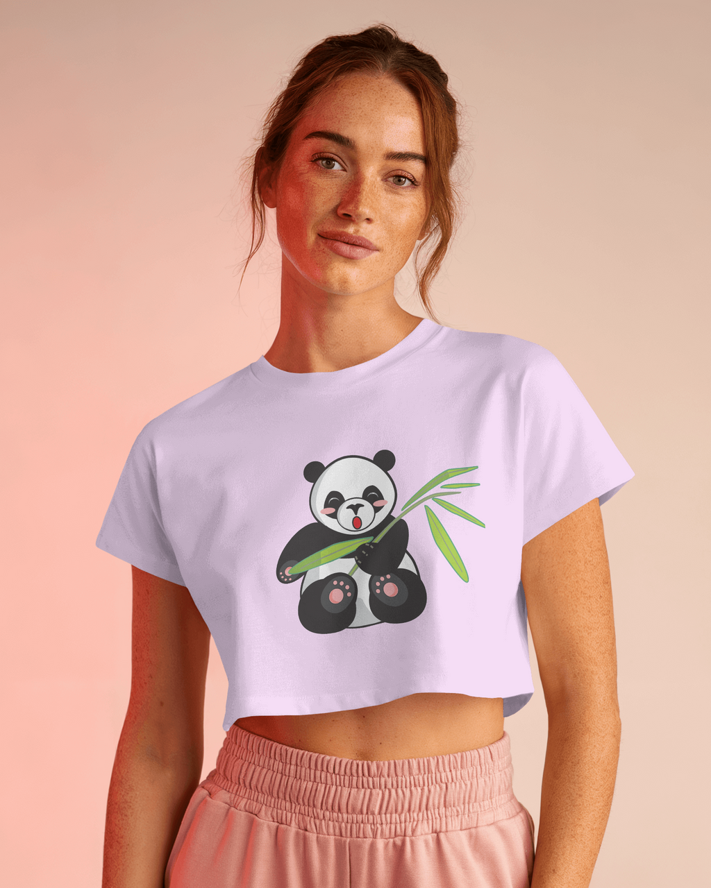 Panda Cuteness Overload | Crop Top - Dorcus Wear