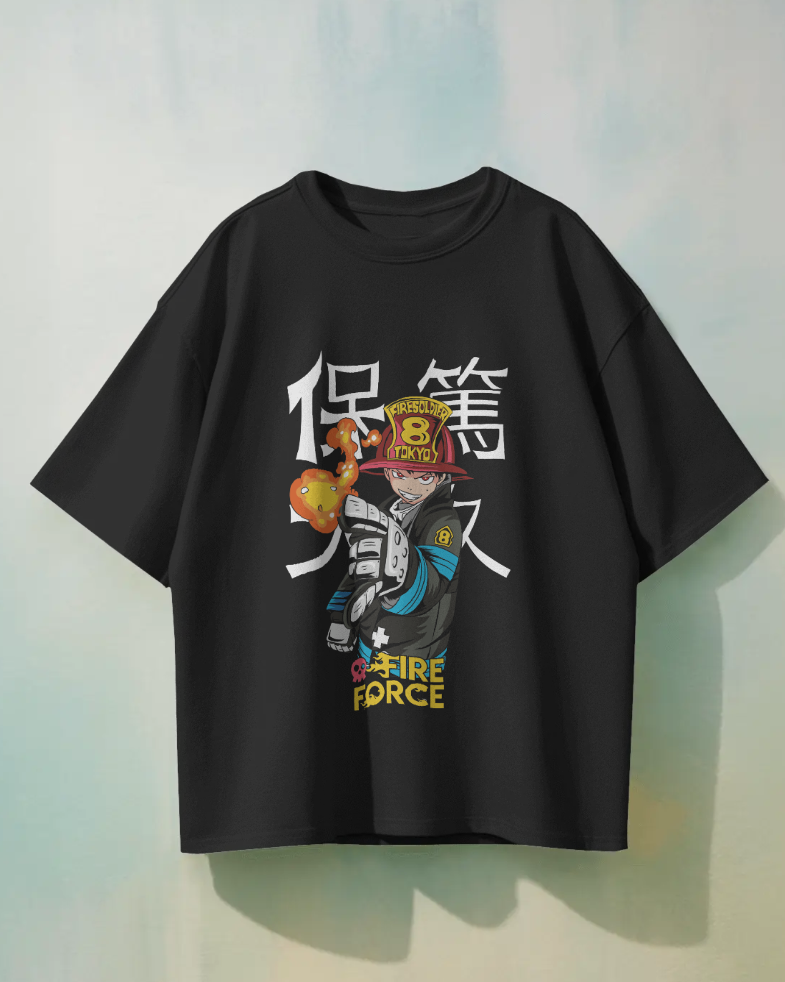 Shinra Kusakabe Fire Force T-shirt | Premium Oversized T-shirt