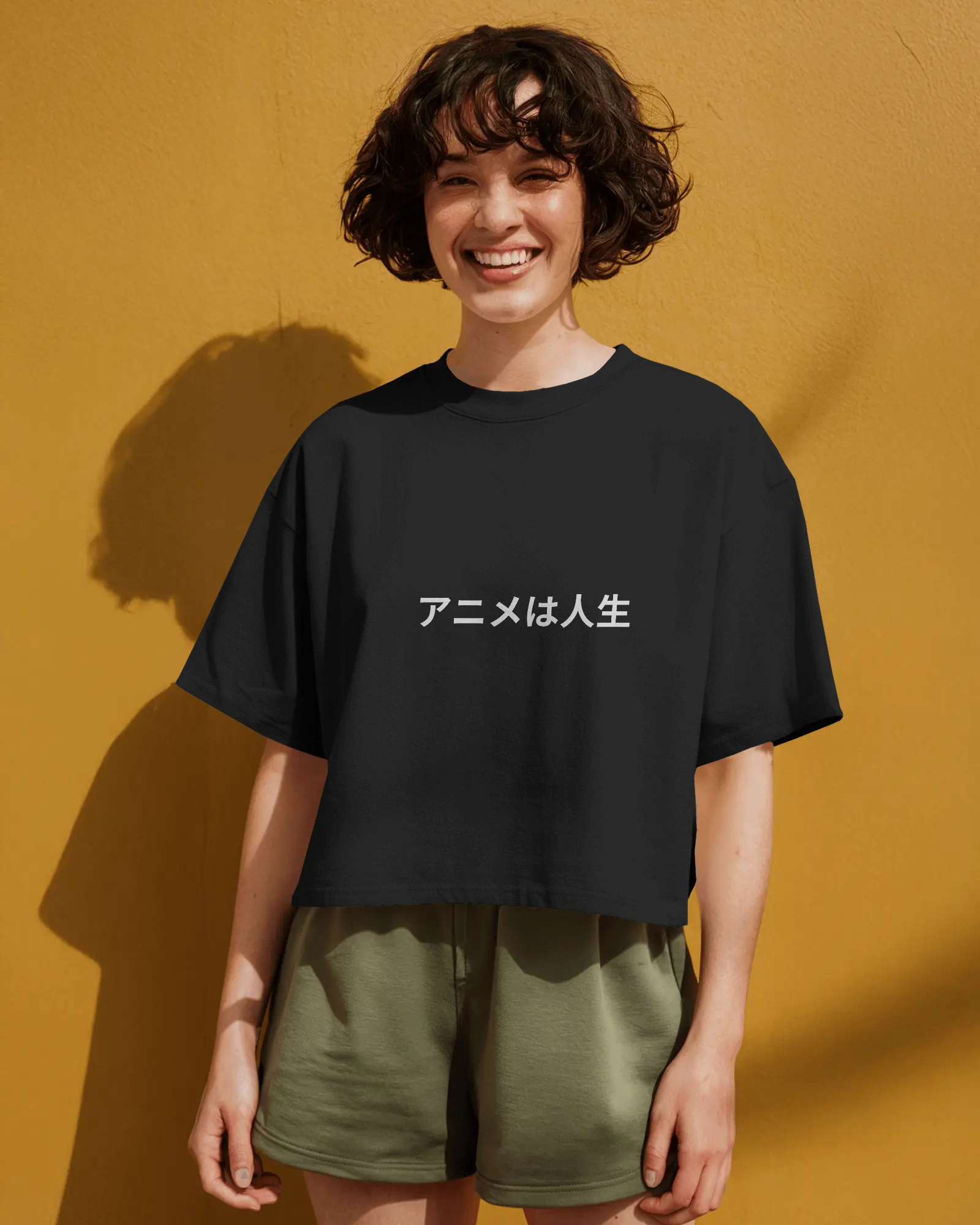 Anime Life Premium Oversized T-Shirt - Eat Sleep Watch Repeat Design
