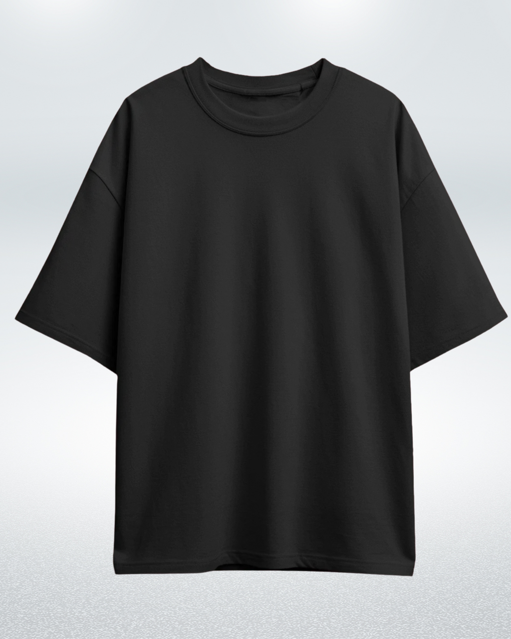 Black Basic Oversized T-shirt for Ultimate Comfort and Style - Dorcus Wear