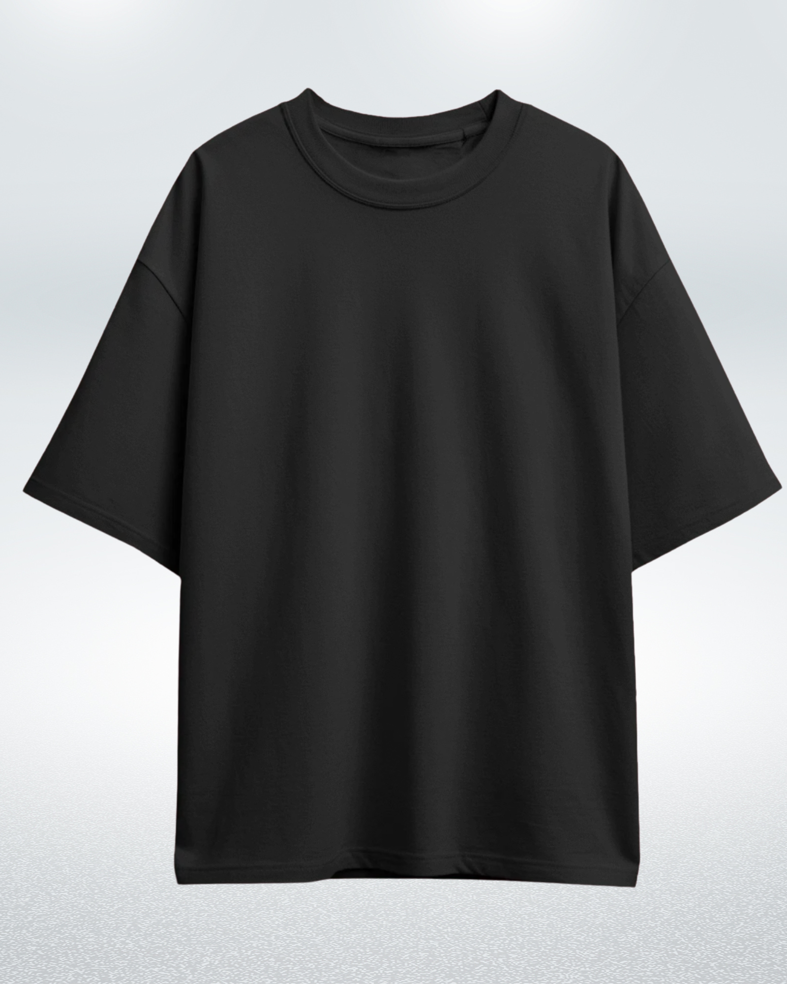 Black Basic Oversized T-shirt for Ultimate Comfort and Style - Dorcus Wear