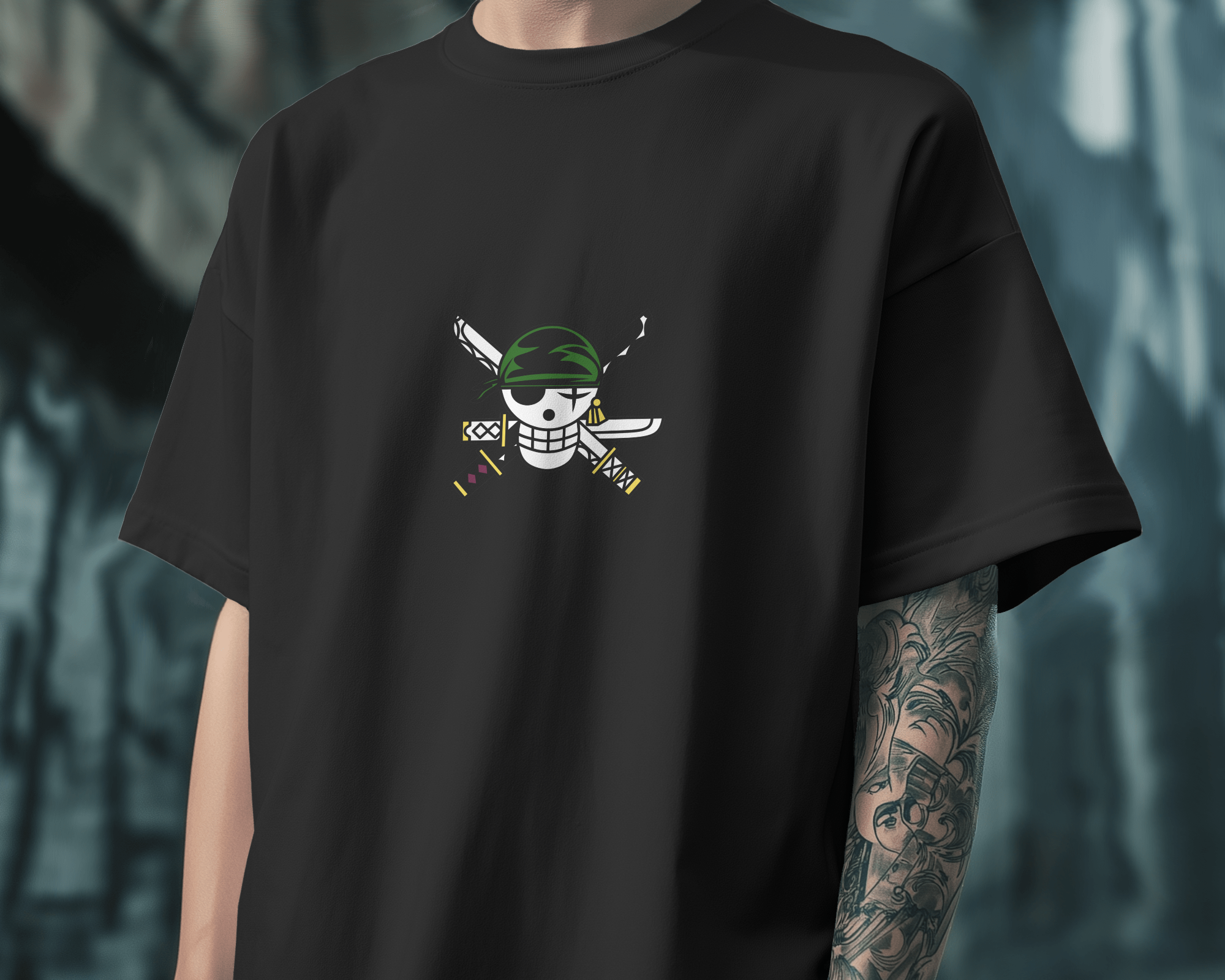 Roronoa Zoro T-shirt | One Piece | Premium Oversized T-shirt