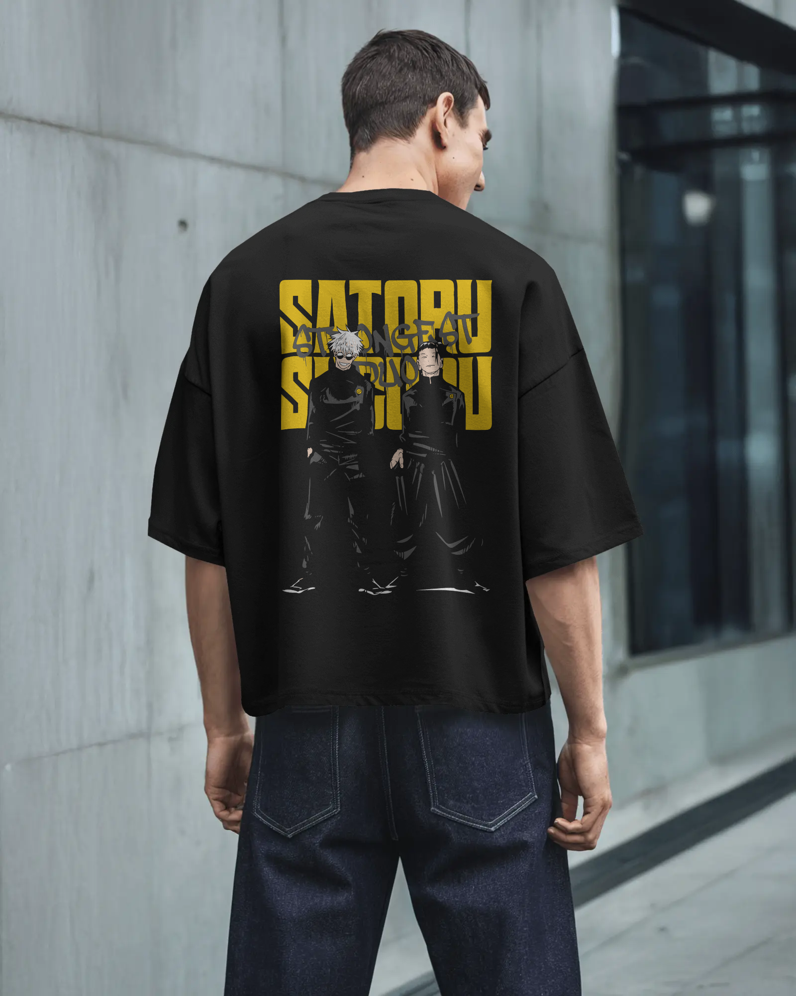 Gojo and Geto T-Shirt | Jujutsu Kaisen | Premium Oversized T-Shirt