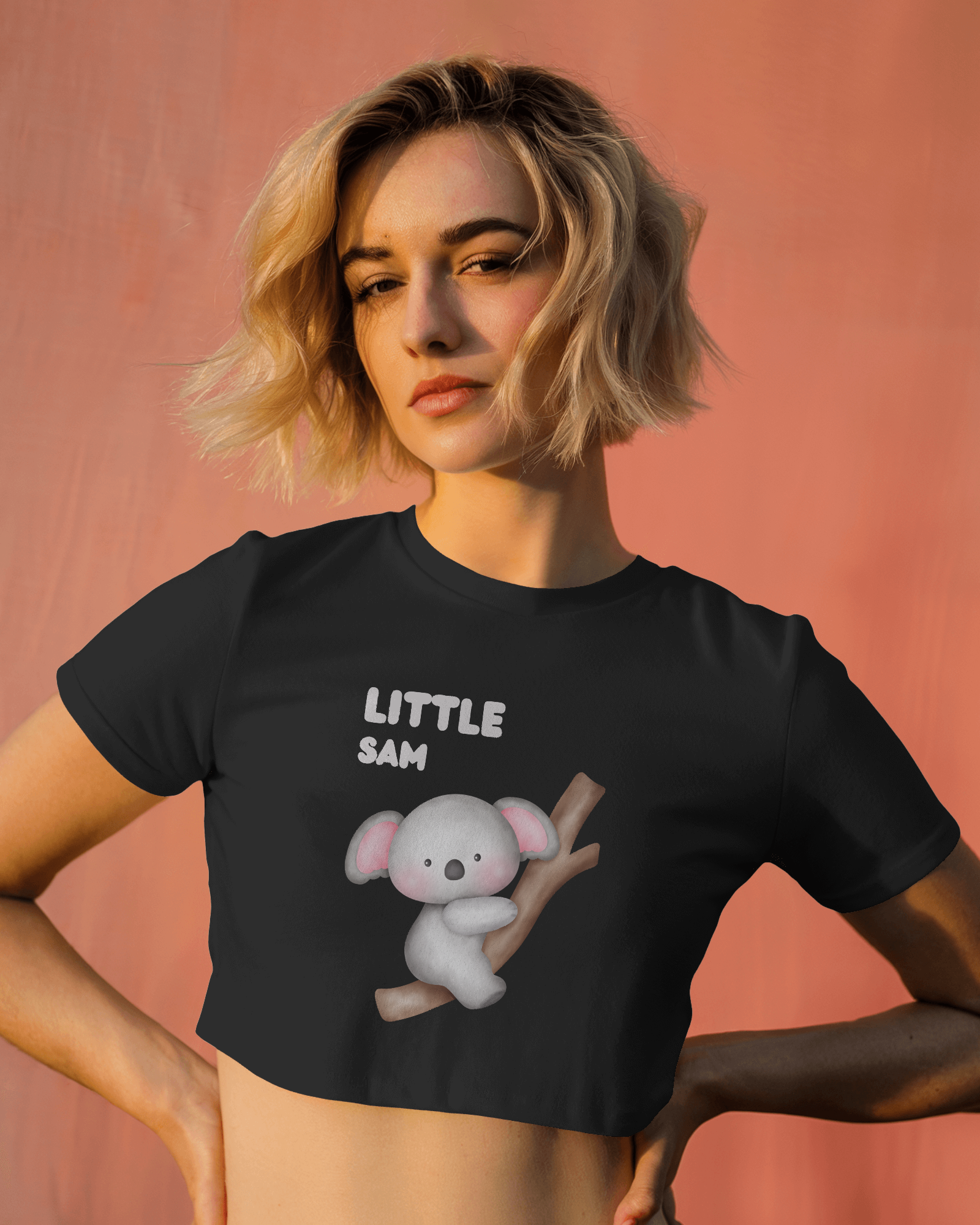 Baby Koala | Crop Top - Dorcus Wear