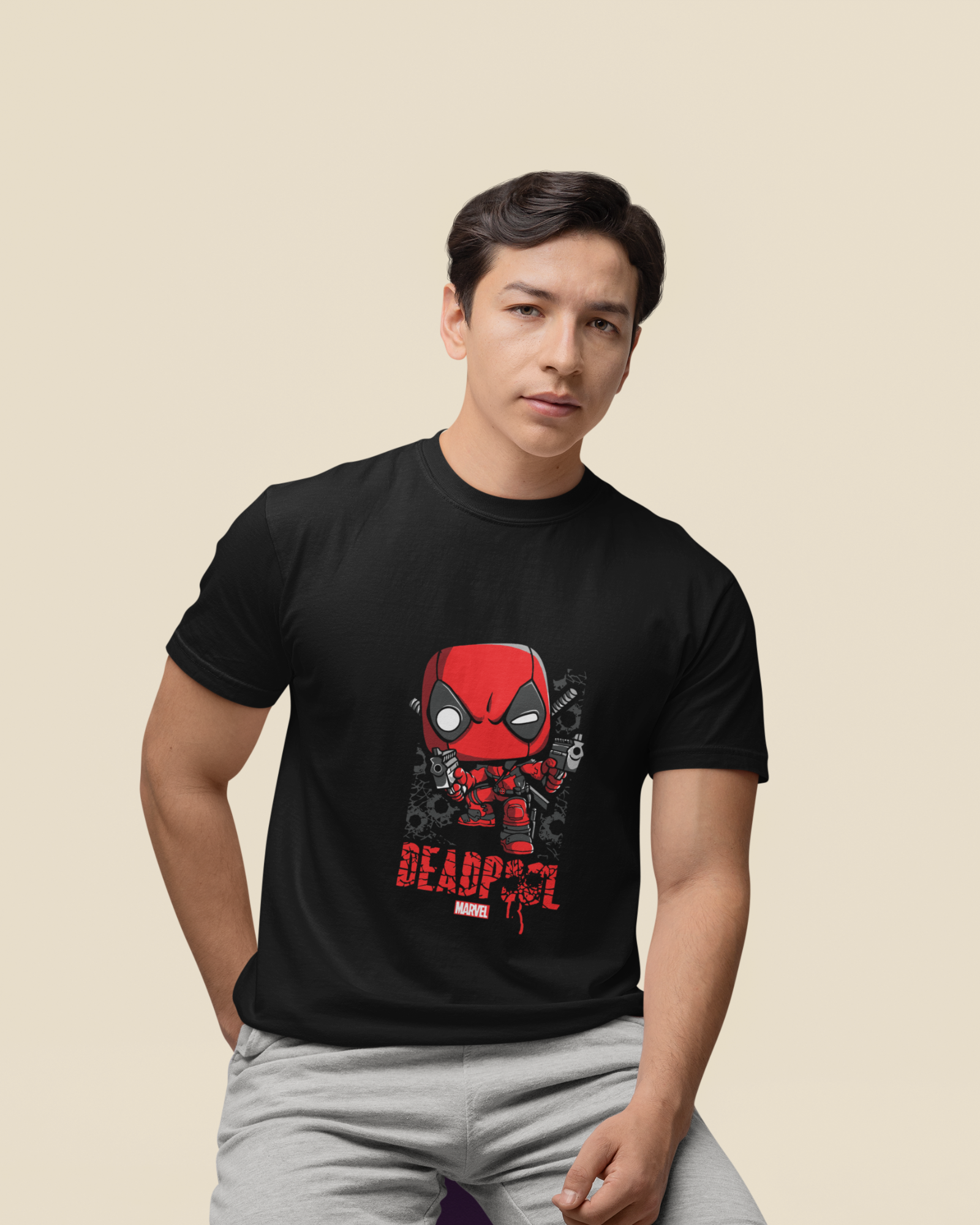 Deadpool Edition Classic T-Shirt - Too Cute to Die, Too Crazy to Care | Deadpool Edition | Classic T-Shirt