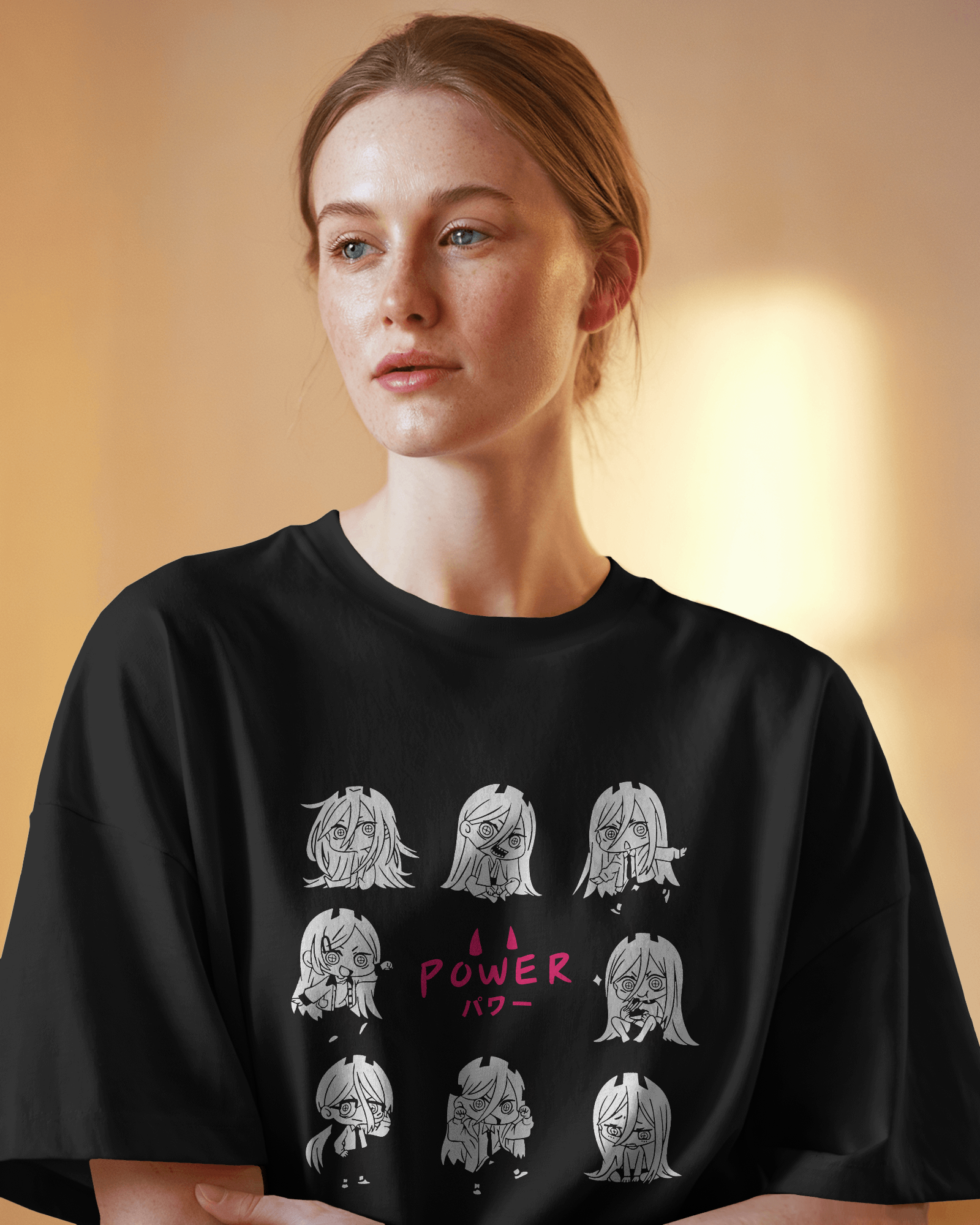 Power Chainshaw Man Premium Oversized T-shirt