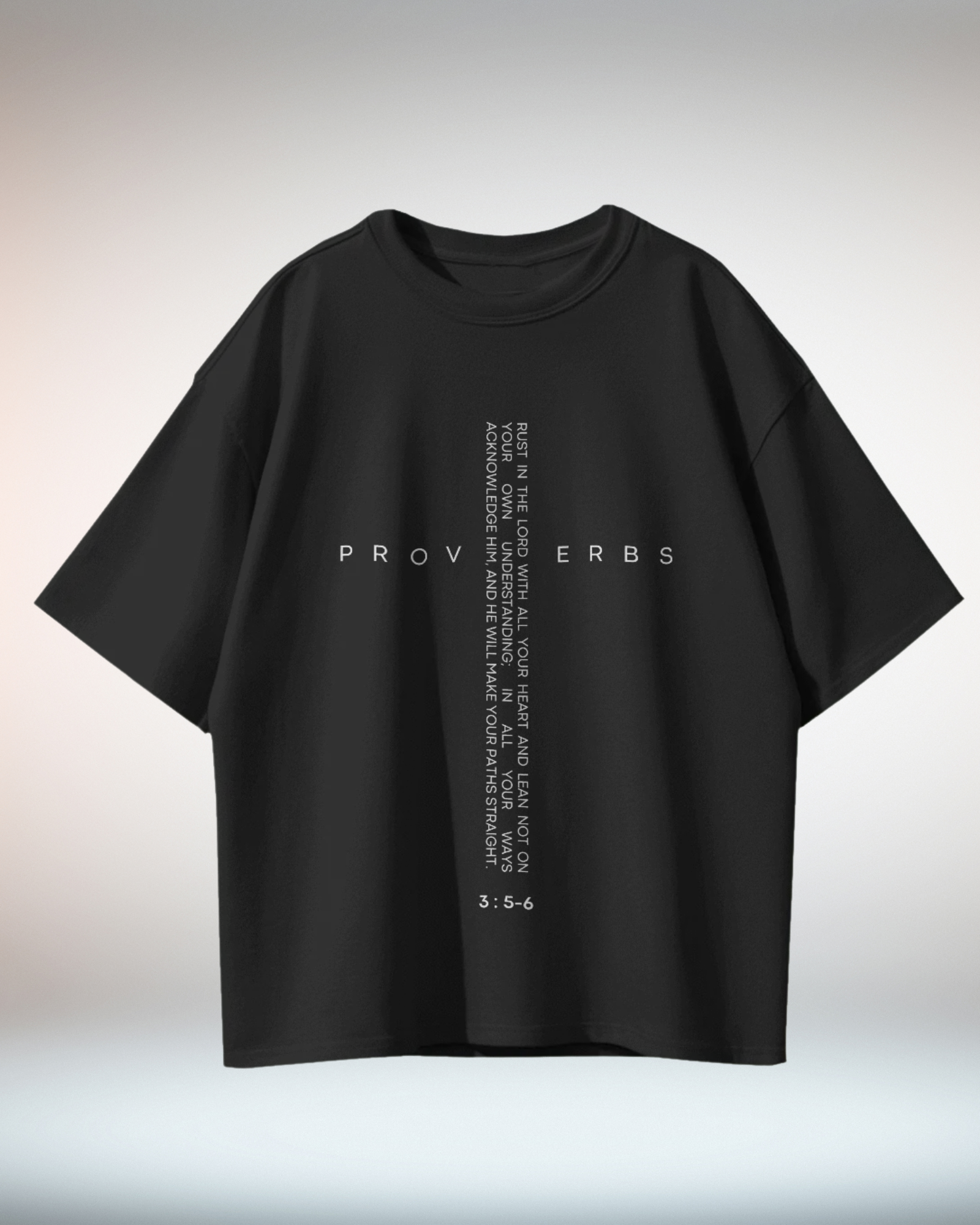 Green White Minimal Typographic Christian Religious TShirt - Dorcus Wear