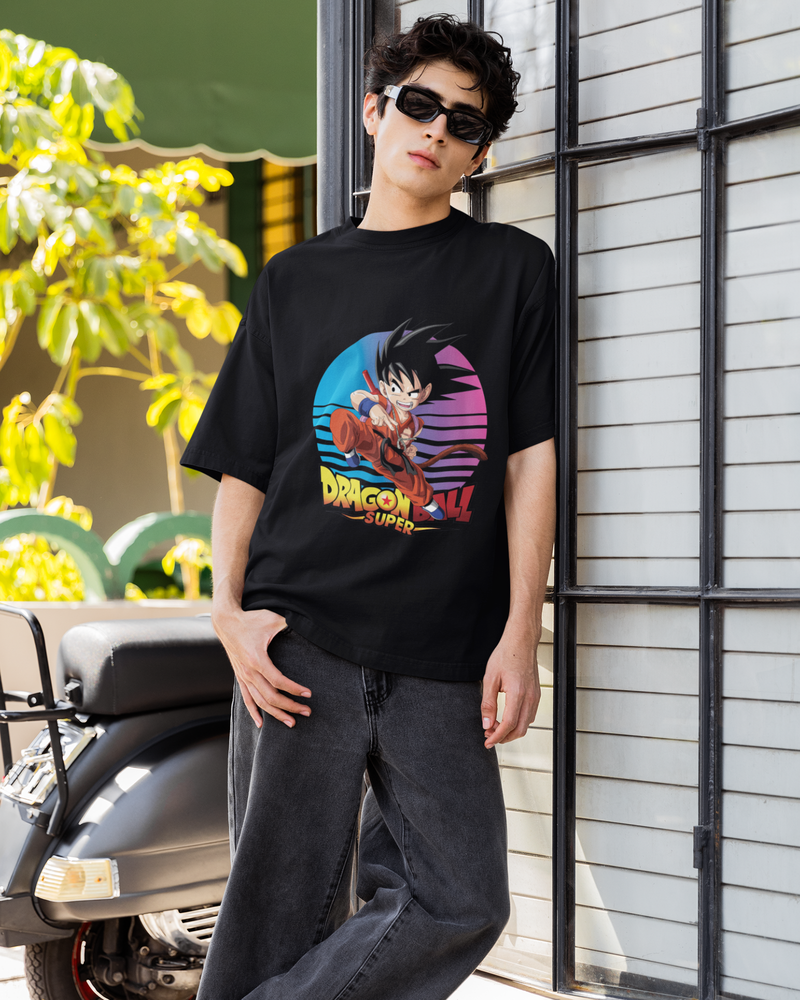 Saiyan Spirit Goku T-shirt | Dragon Ball Z Premium Oversized T-shirt