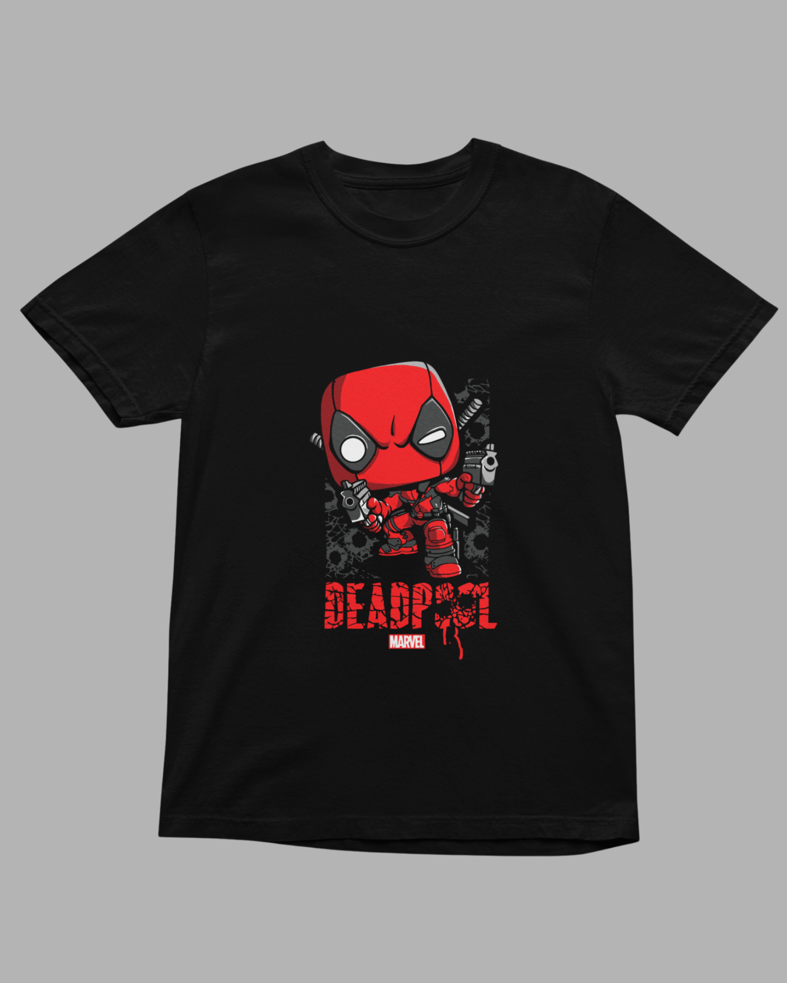 Deadpool Edition Classic T-Shirt - Too Cute to Die, Too Crazy to Care | Deadpool Edition | Classic T-Shirt