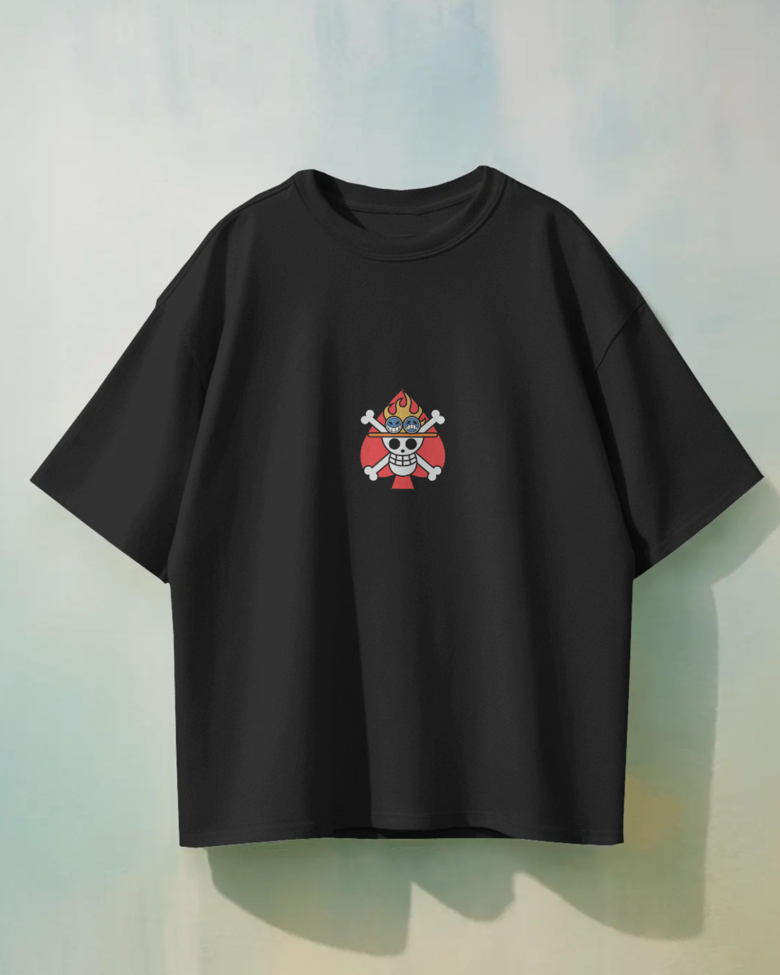 Portgas D Ace T-shirt | One Piece Premium Oversized T-shirt