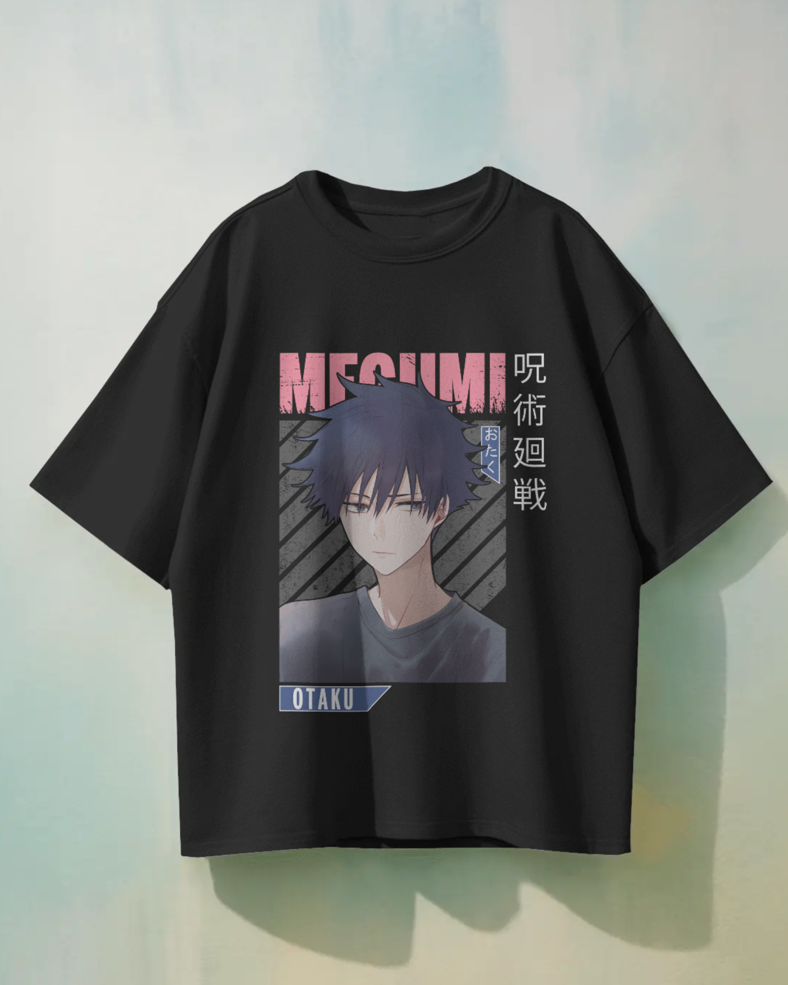 Megumi Fushiguro T-shirt | Jujutsu Kaisen Premium Oversized Tee