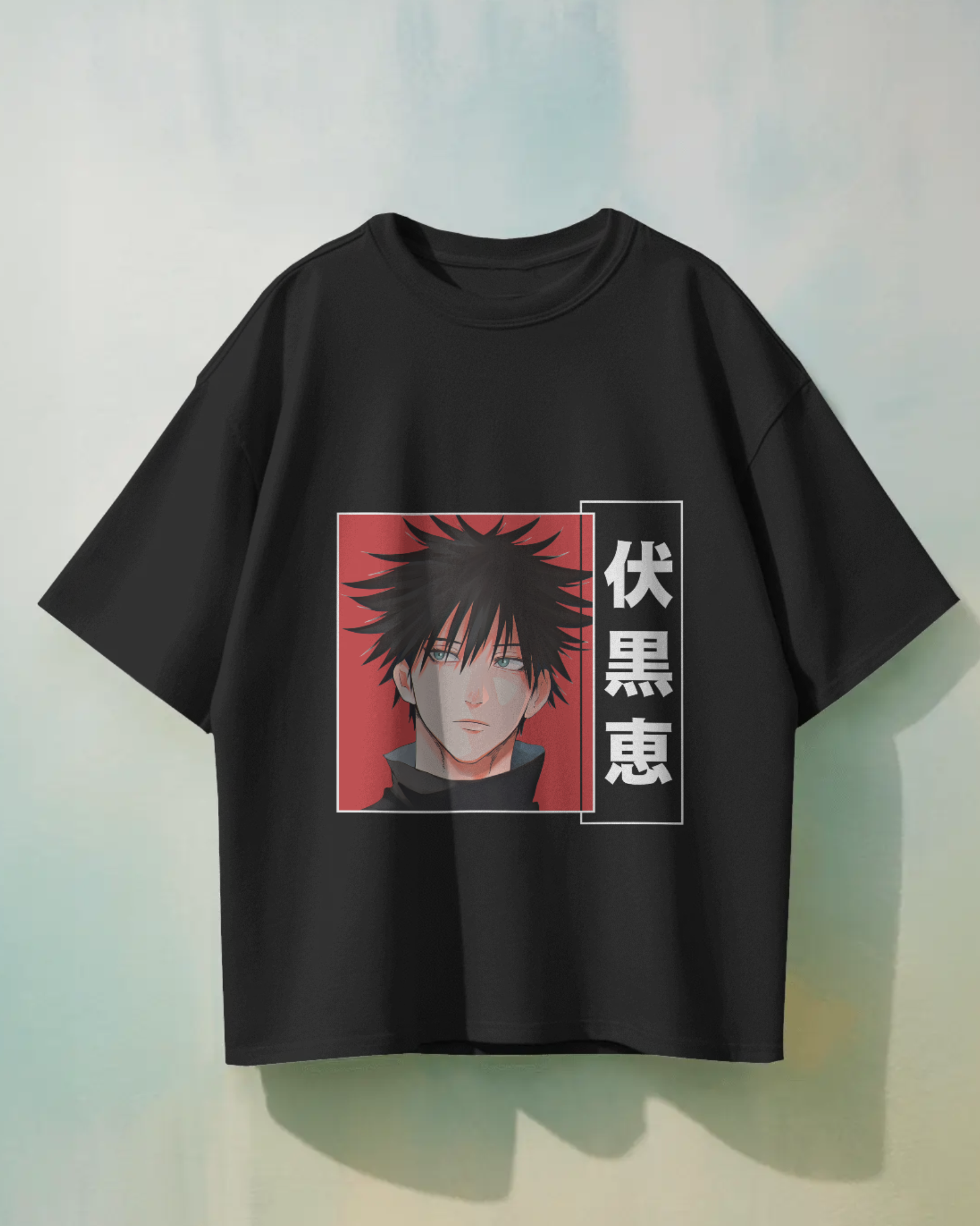 Megumi Fushiguro T-Shirt | Jujutsu Kaisen Premium Oversized T-shirt