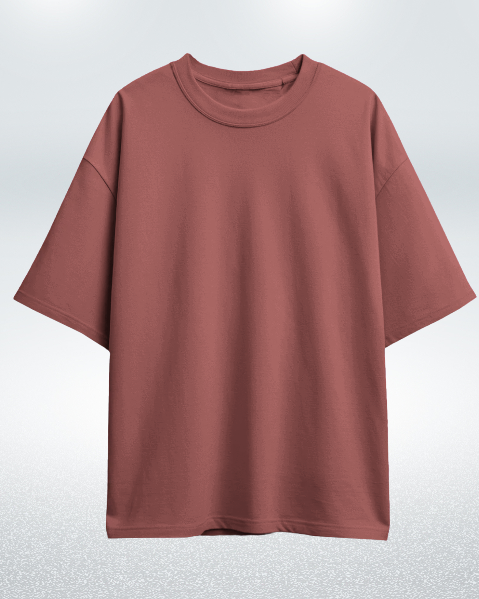 Coral Basic Oversized T-shirt for Comfort and Style - Dorcus Wear