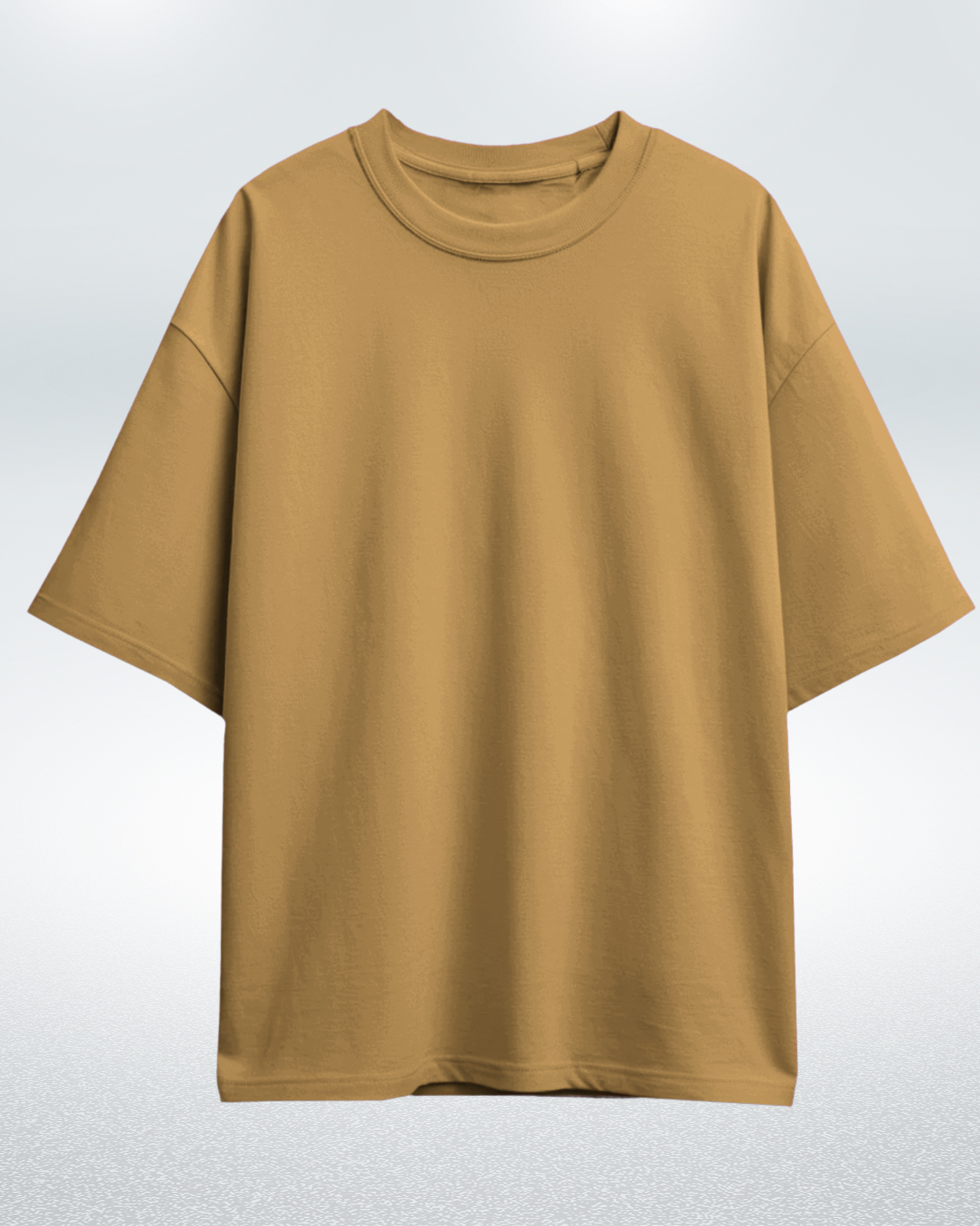 Golden Yellow Basic T-shirt for Effortless Style - Dorcus Wear