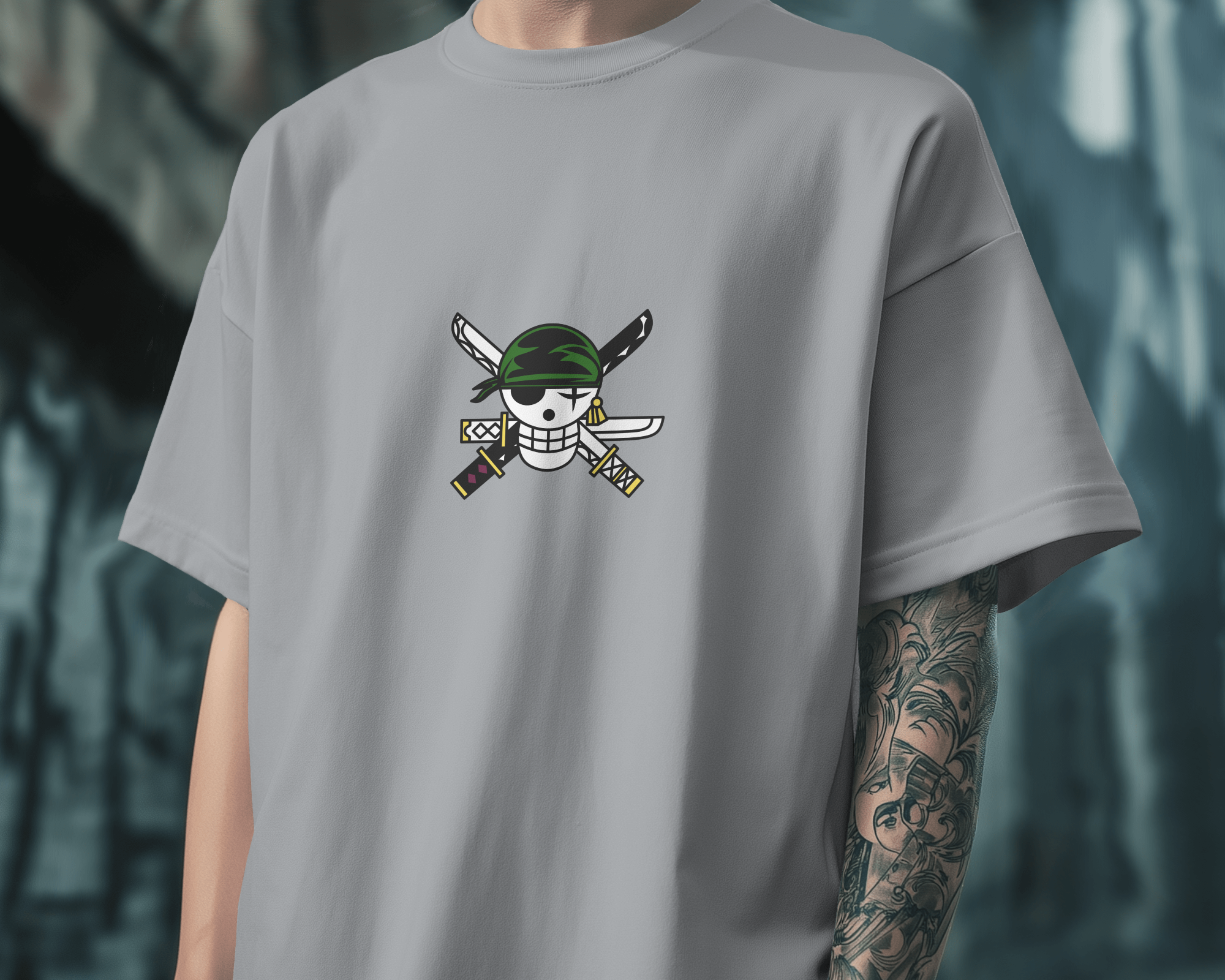 Roronoa Zoro T-shirt | One Piece | Premium Oversized T-shirt