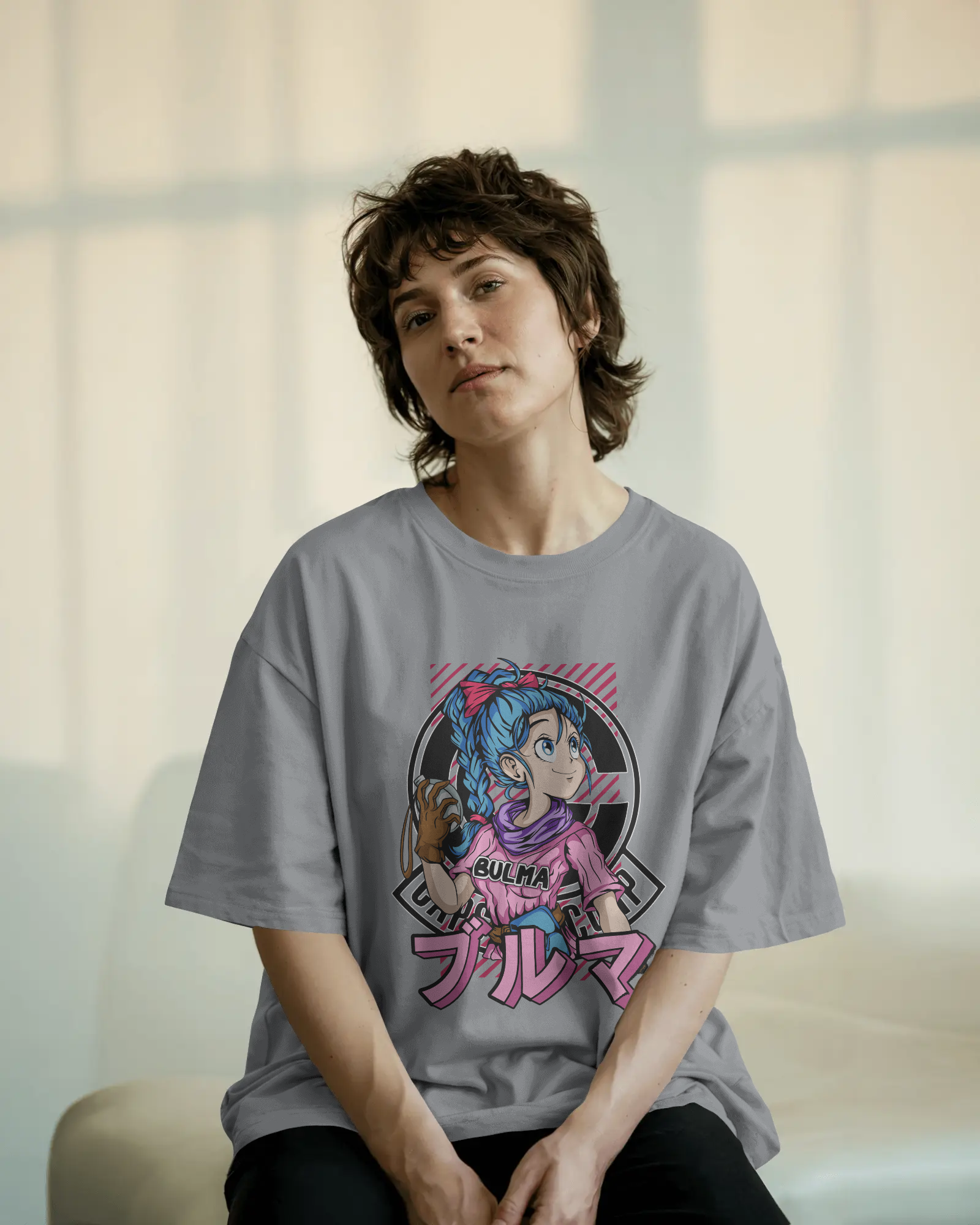 Bulma Premium Oversized T-Shirt from Dragon Ball Z for Ultimate Comfort
