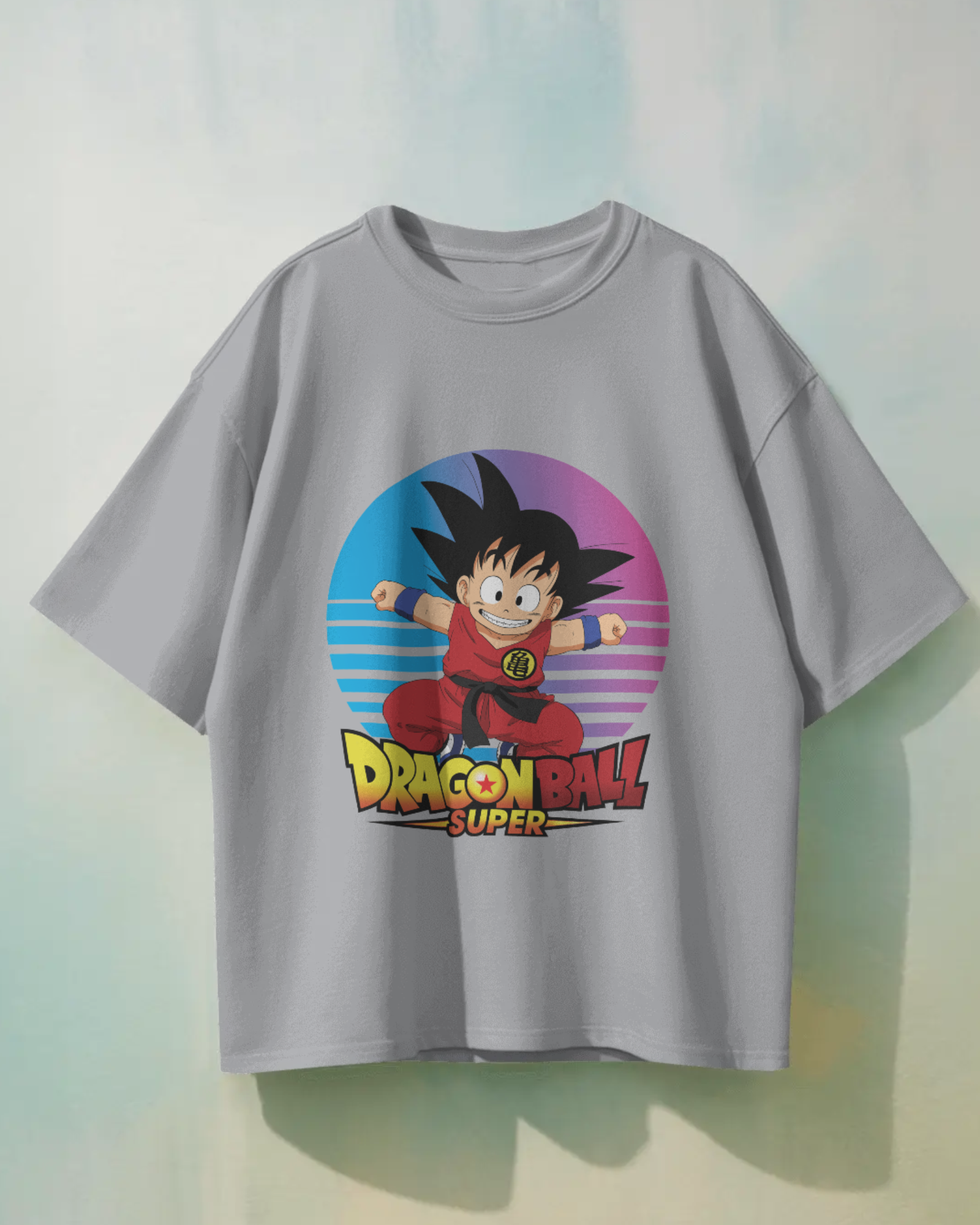 Retro Saiyan Kid Goku T-shirt | Dragon Ball Z Premium Oversized T-shirt