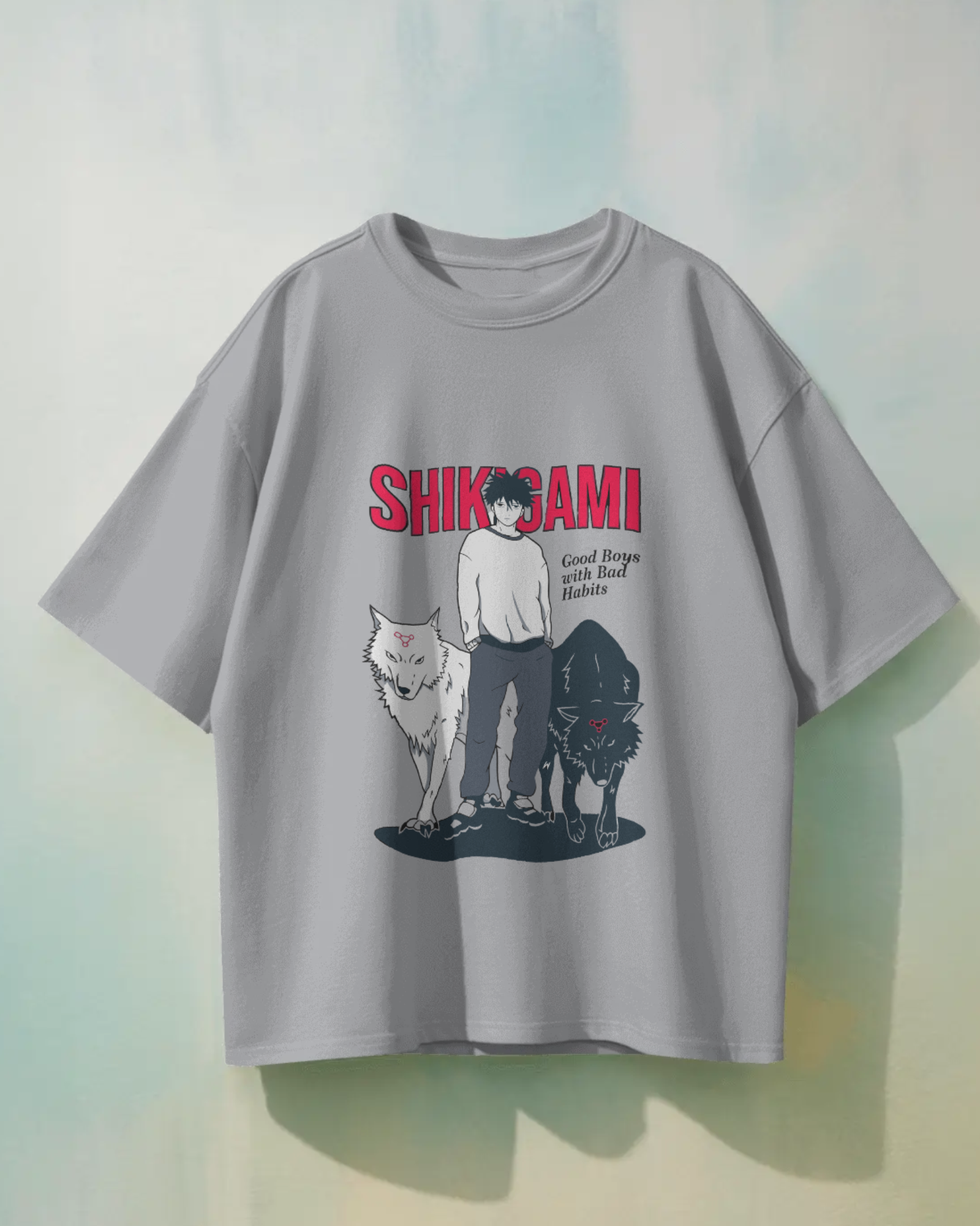 Megumi Fushiguro Oversized T-shirt | Shikigami Summoner | Jujutsu Kaisen | Premium T-shirt
