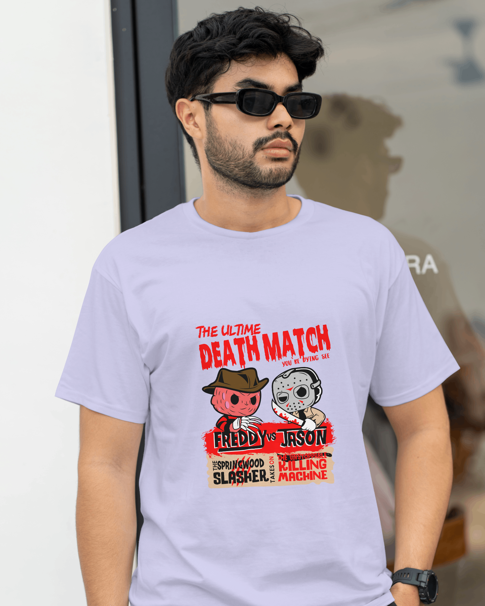 Freddy vs. Jason T-shirt – Ultimate Death Match Classic Shirt
