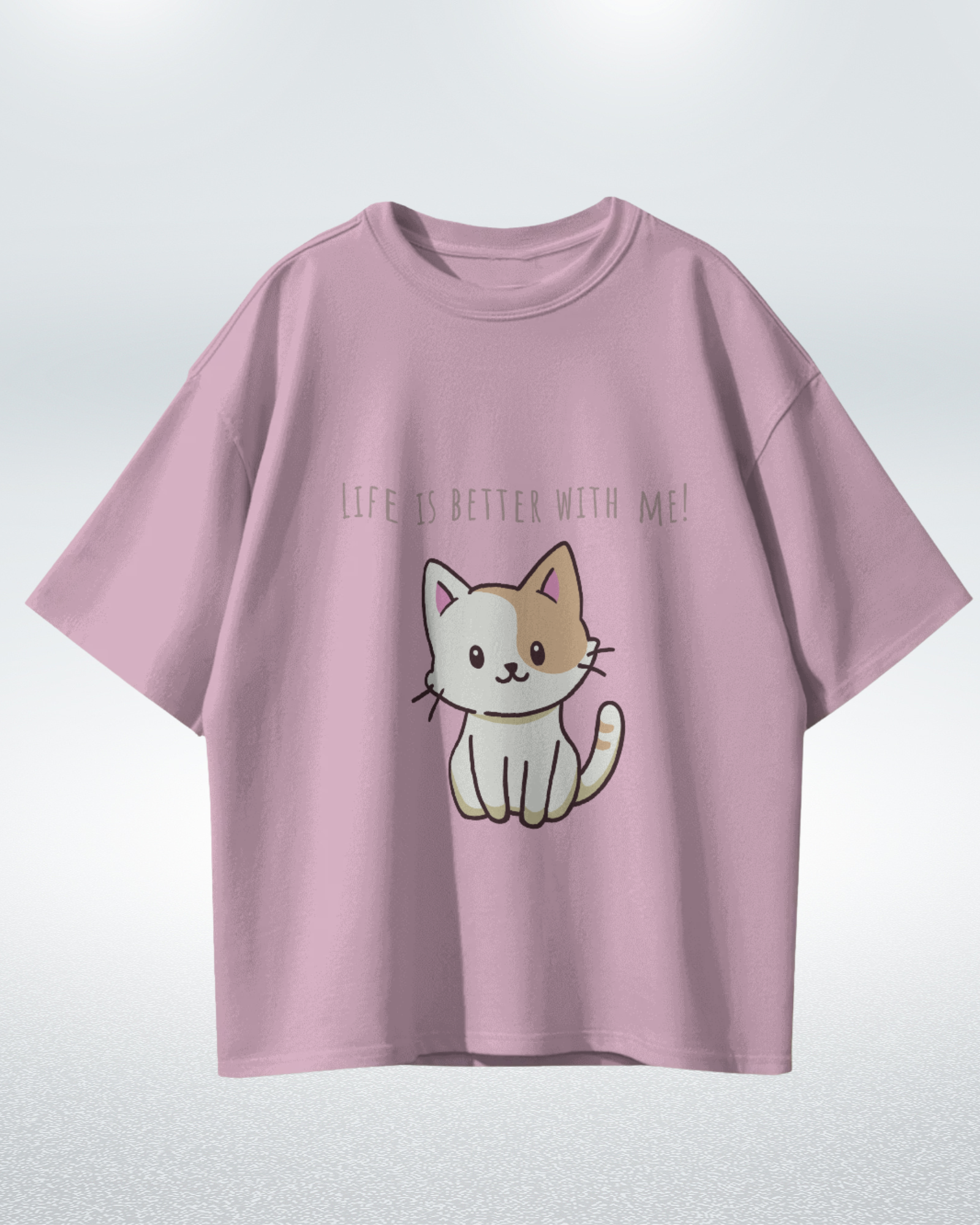Purrfectly Better Premium Oversized T-shirt - Dorcus Wear