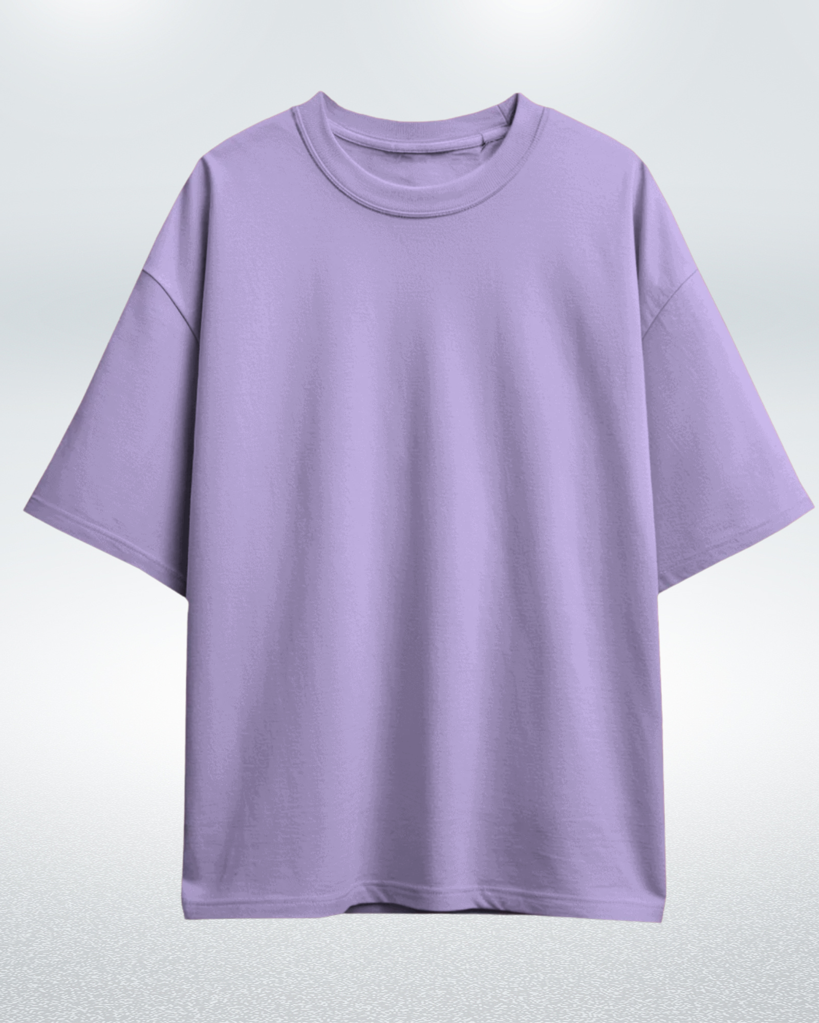 Lavender Basic Oversized T-shirt for Comfortable Fashion - Dorcus Wear