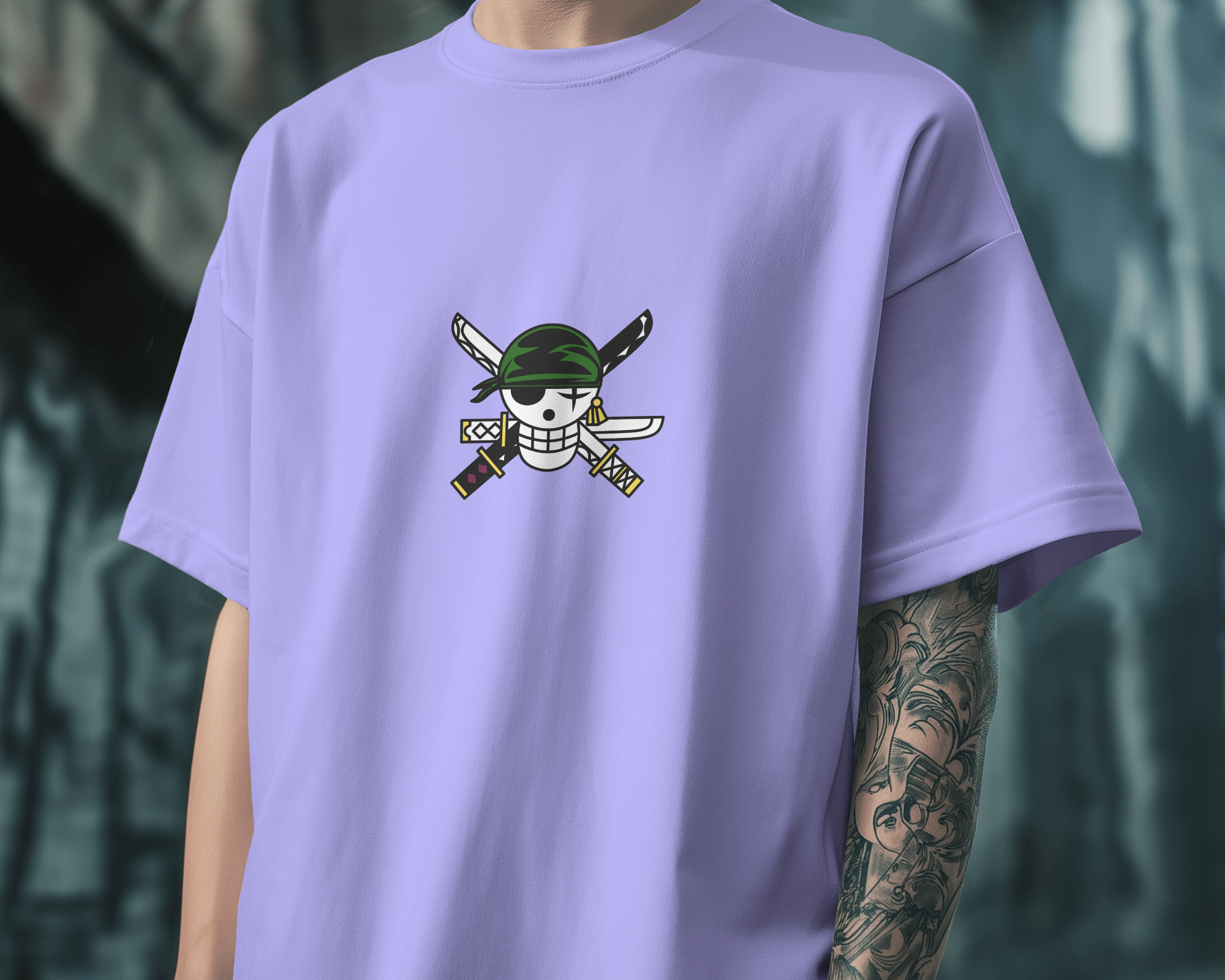 Roronoa Zoro T-shirt | One Piece | Premium Oversized T-shirt