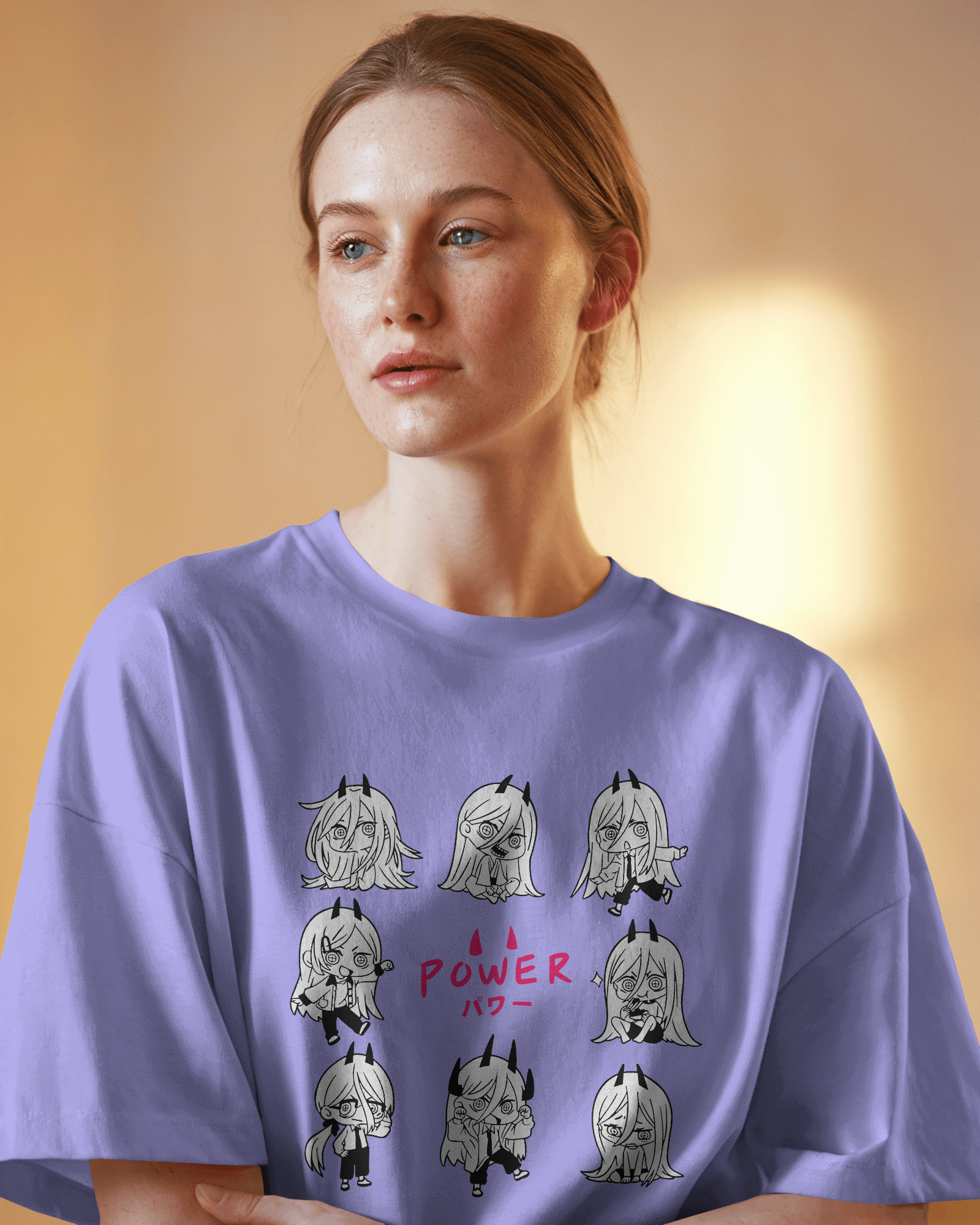 Power Chainshaw Man Premium Oversized T-shirt