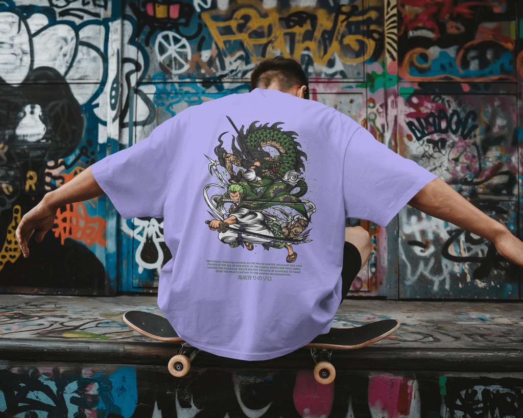 Roronoa Zoro T-shirt | One Piece | Premium Oversized T-shirt