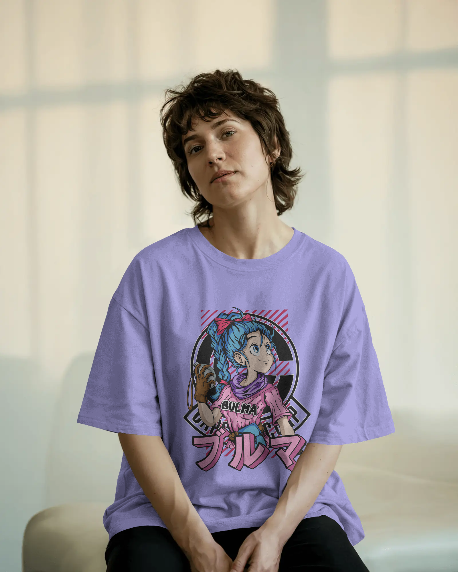Bulma Premium Oversized T-Shirt from Dragon Ball Z for Ultimate Comfort