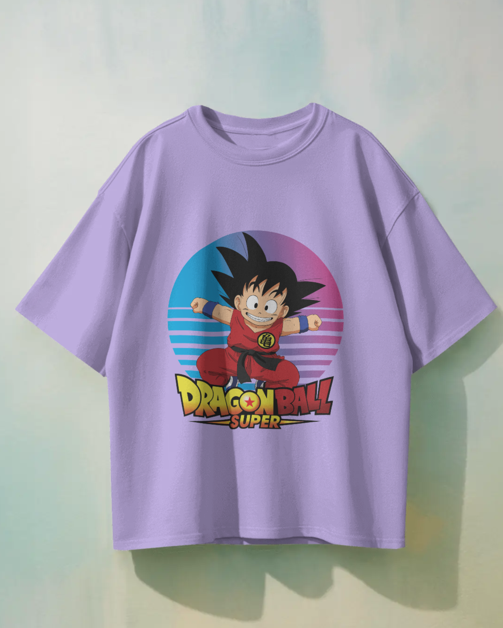 Retro Saiyan Kid Goku T-shirt | Dragon Ball Z Premium Oversized T-shirt