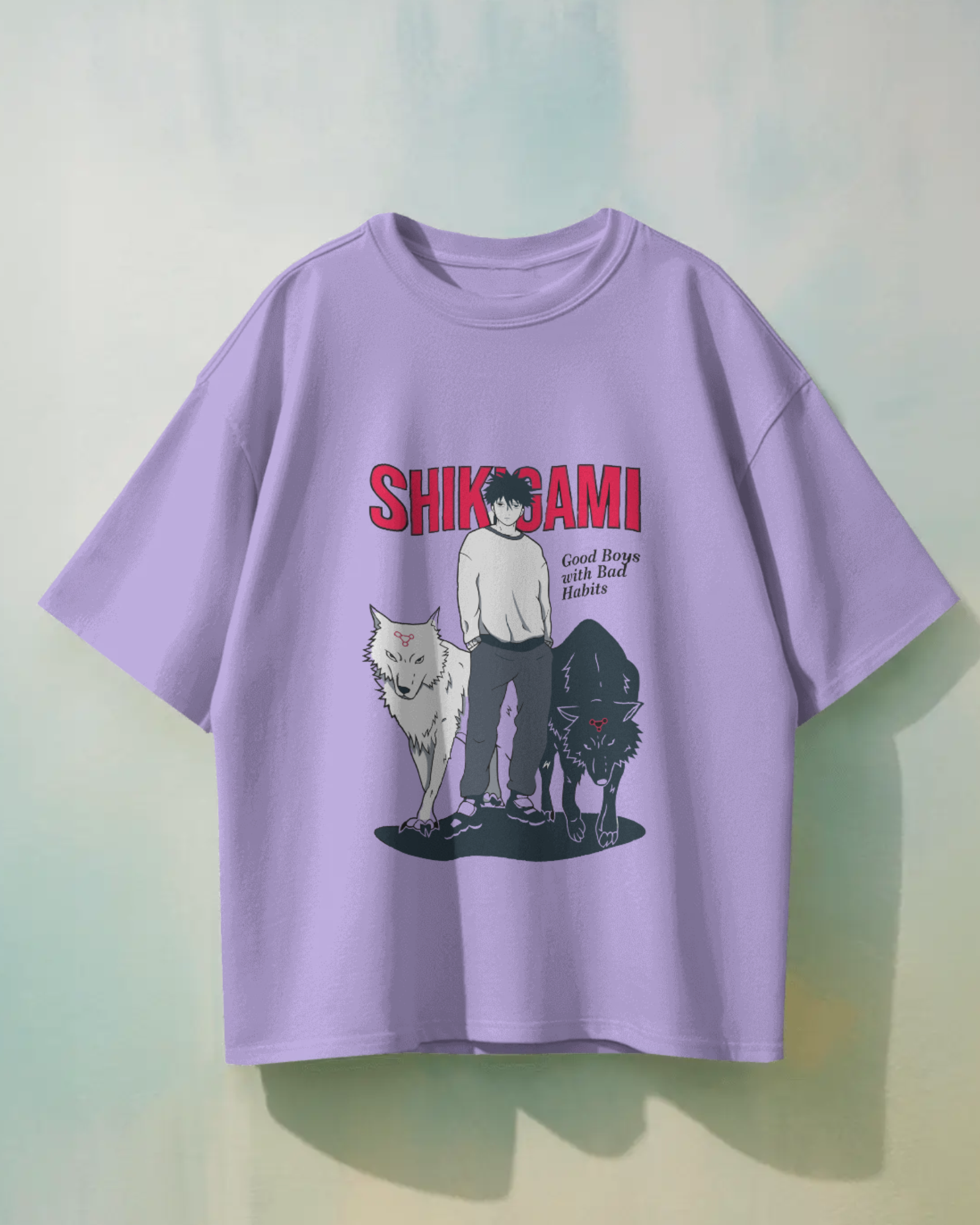 Megumi Fushiguro Oversized T-shirt | Shikigami Summoner | Jujutsu Kaisen | Premium T-shirt