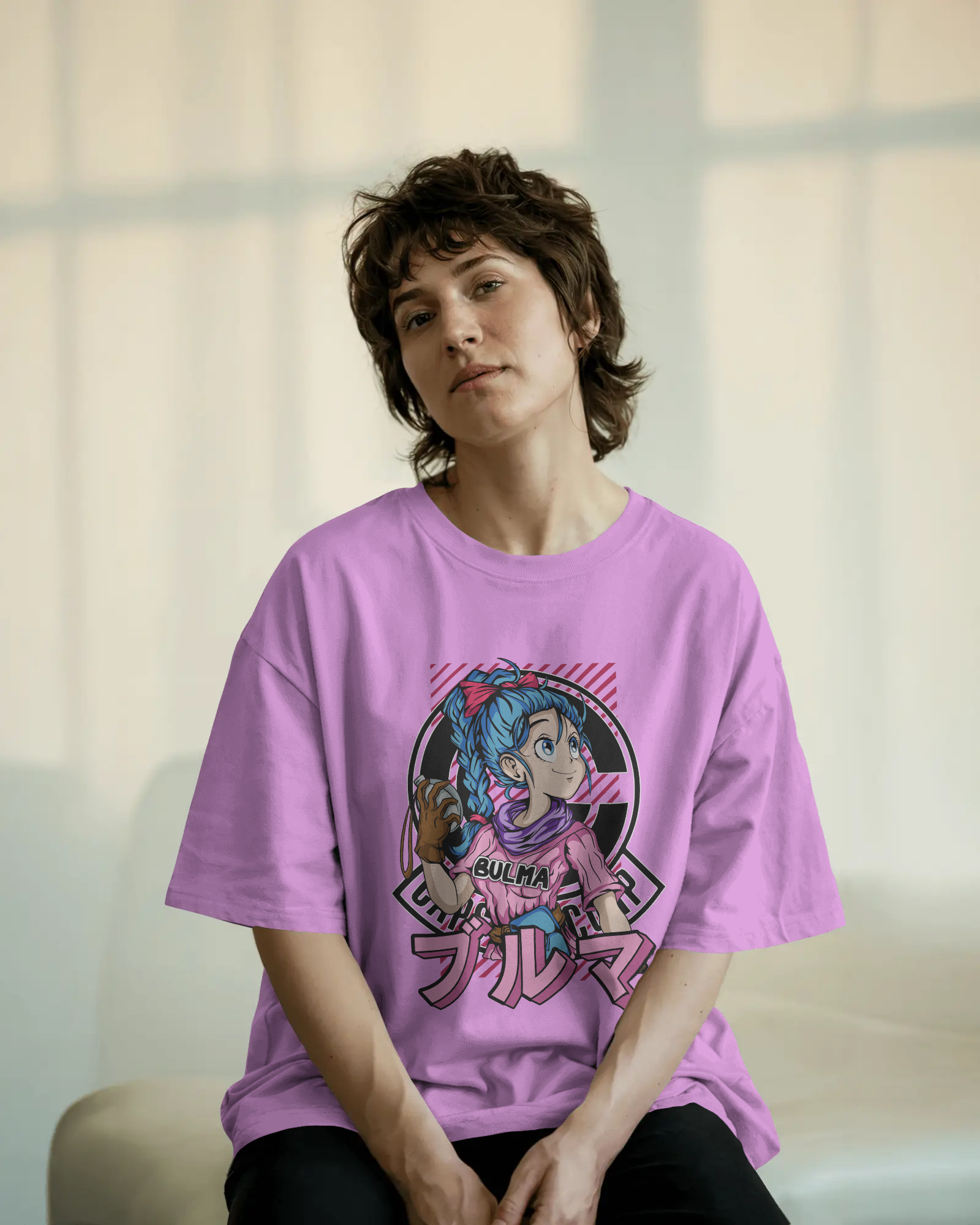 Bulma Premium Oversized T-Shirt from Dragon Ball Z for Ultimate Comfort