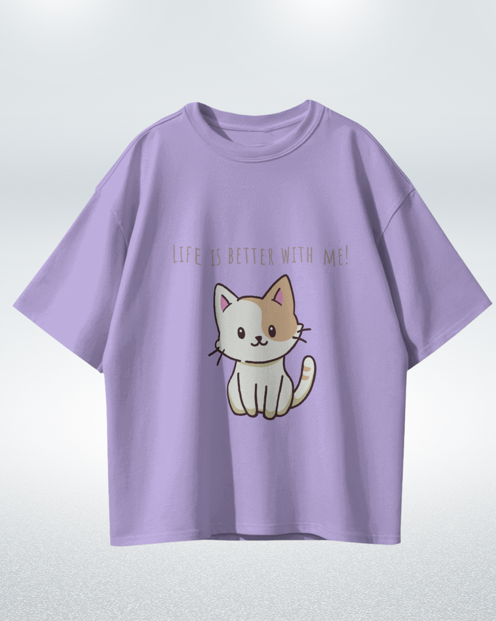 Purrfectly Better Premium Oversized T-shirt - Dorcus Wear