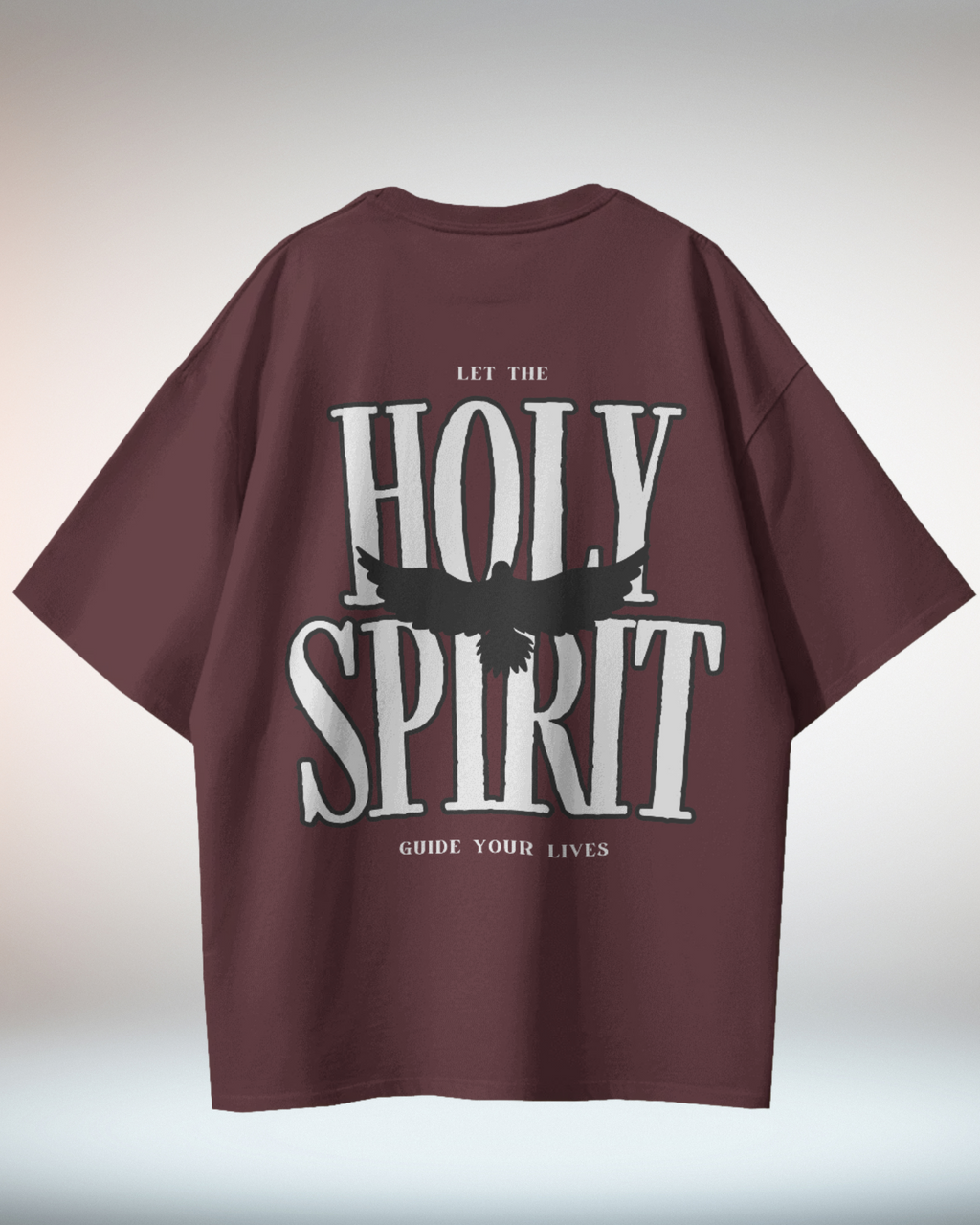 Black White Minimal Typographic Christian Religious TShirt - Dorcus Wear