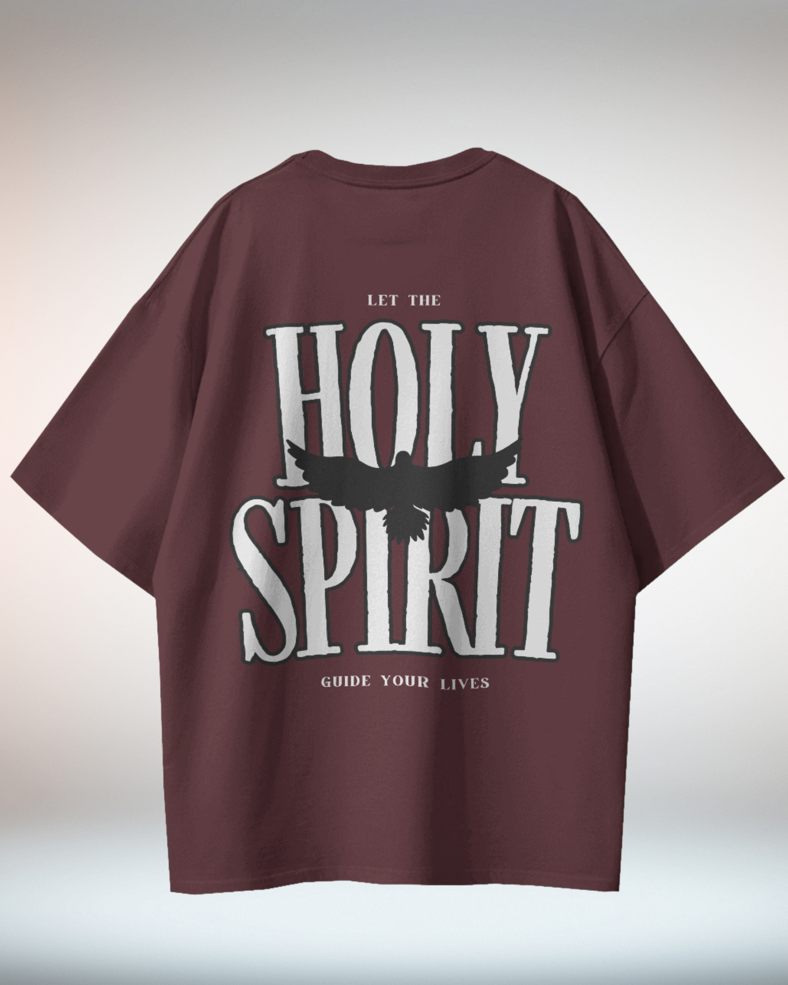 Black White Minimal Typographic Christian Religious TShirt - Dorcus Wear