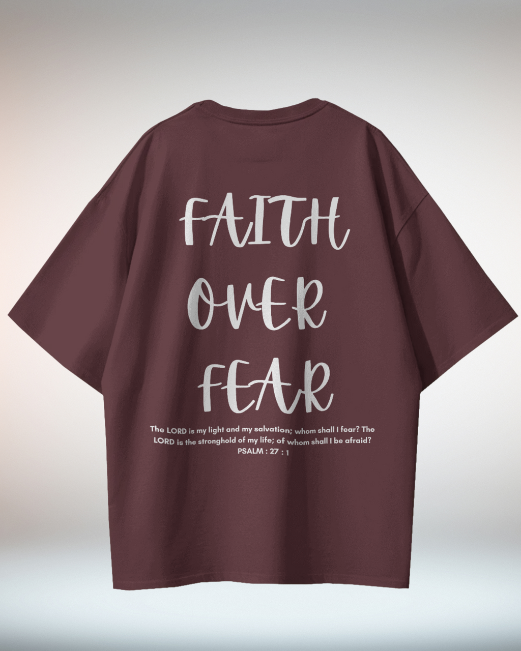FAITH OVER - Dorcus Wear