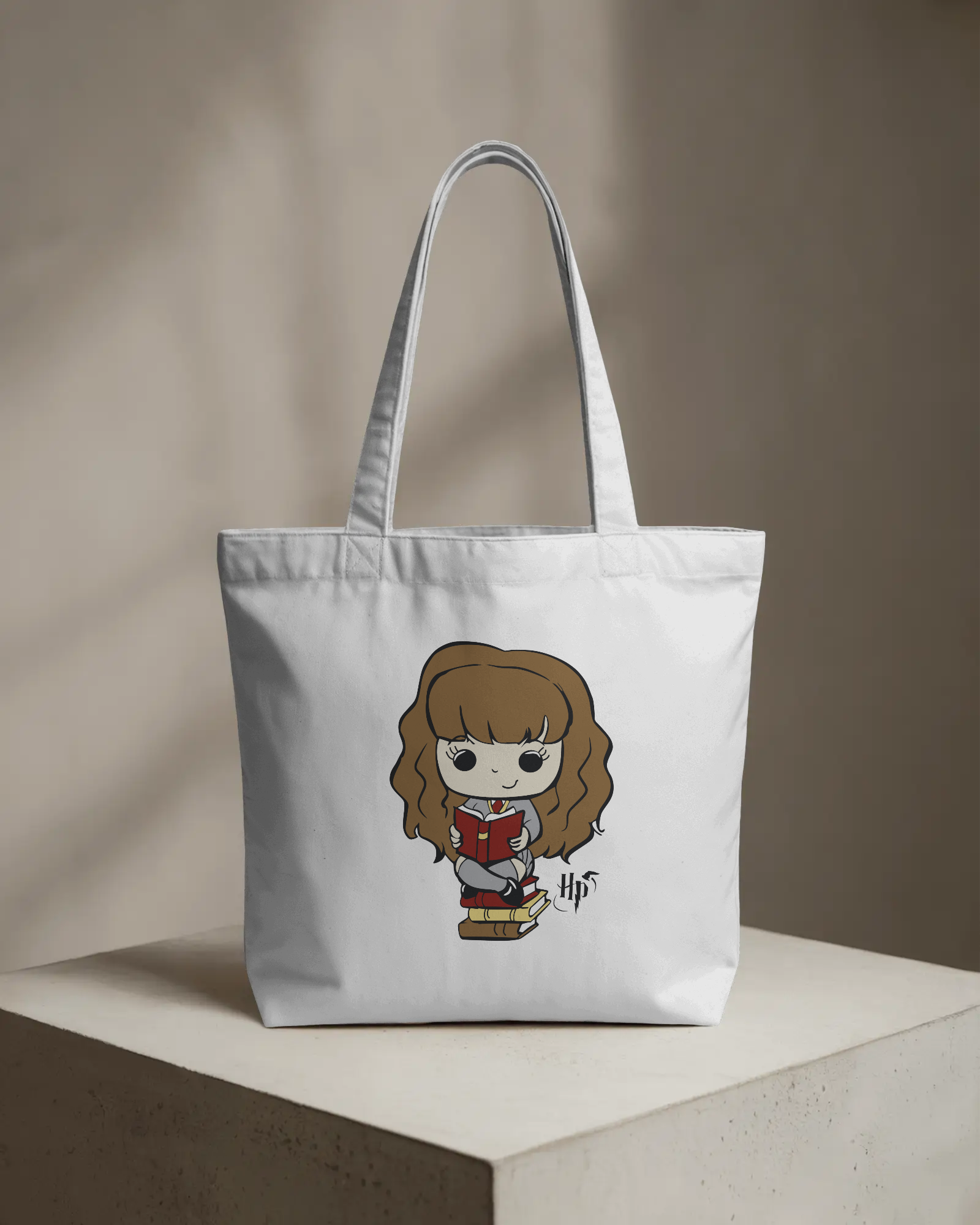 Hermione Wizard Scholar Tote Bag - AOP Zipper Tote Bag - Dorcus Wear