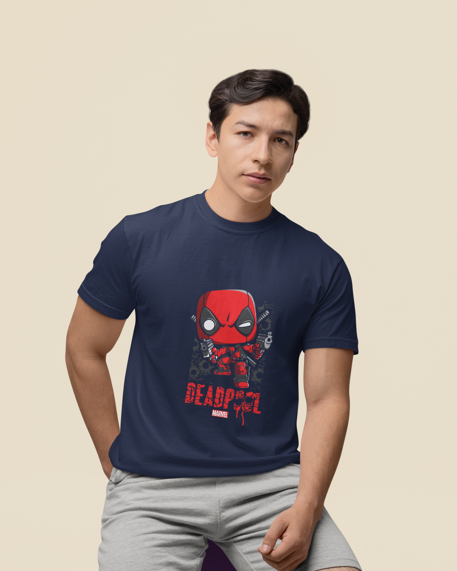 Deadpool Edition Classic T-Shirt - Too Cute to Die, Too Crazy to Care | Deadpool Edition | Classic T-Shirt