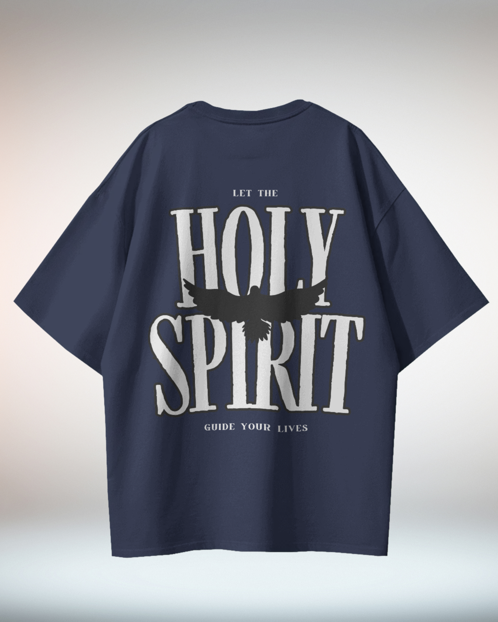 Black White Minimal Typographic Christian Religious TShirt - Dorcus Wear
