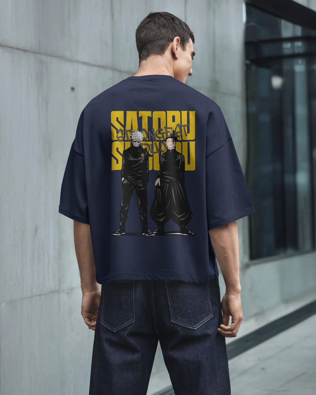 Gojo and Geto T-Shirt | Jujutsu Kaisen | Premium Oversized T-Shirt