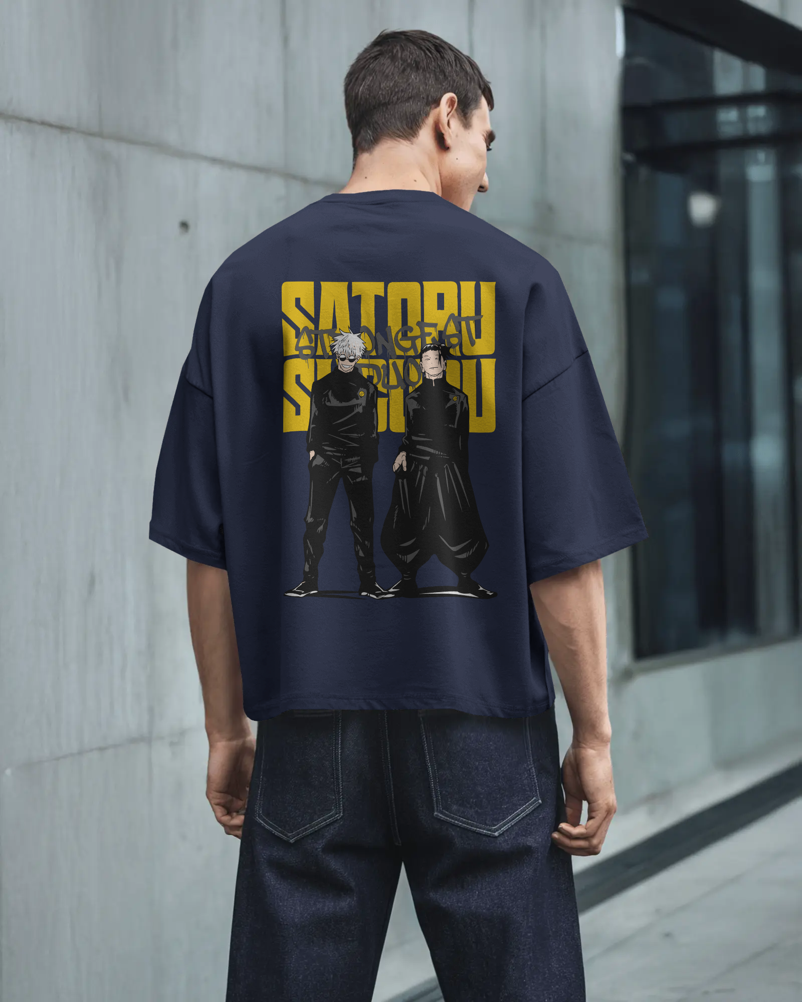 Gojo and Geto T-Shirt | Jujutsu Kaisen | Premium Oversized T-Shirt