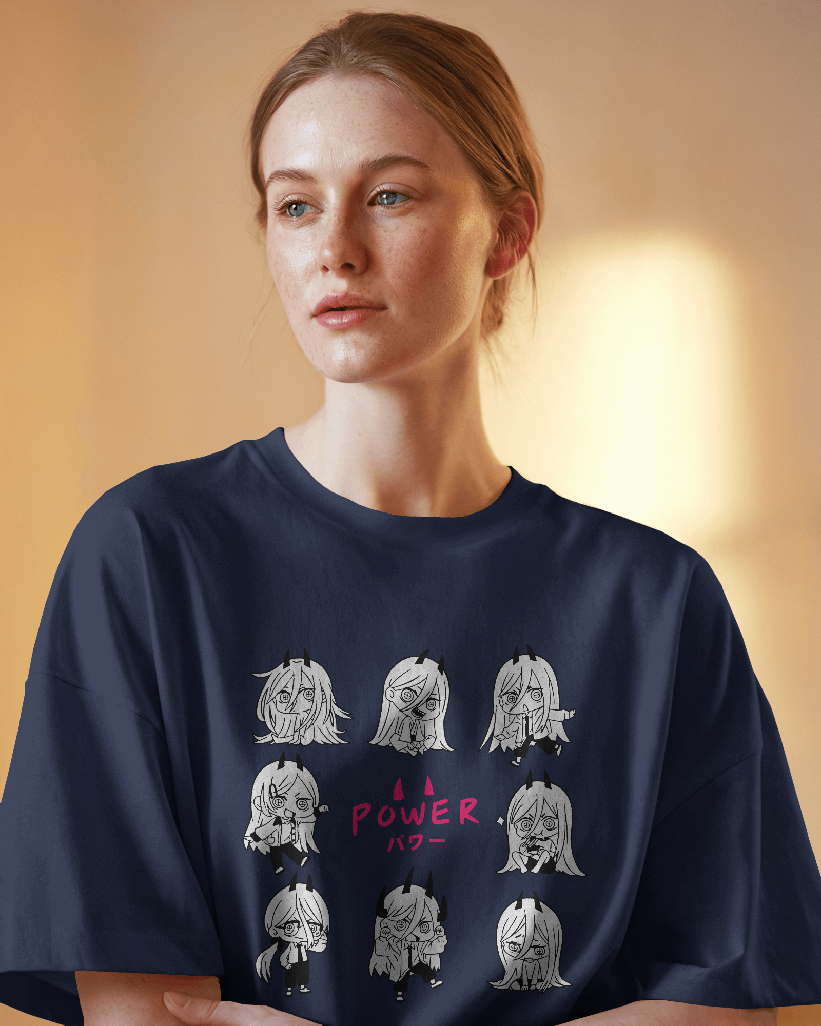 Power Chainshaw Man Premium Oversized T-shirt