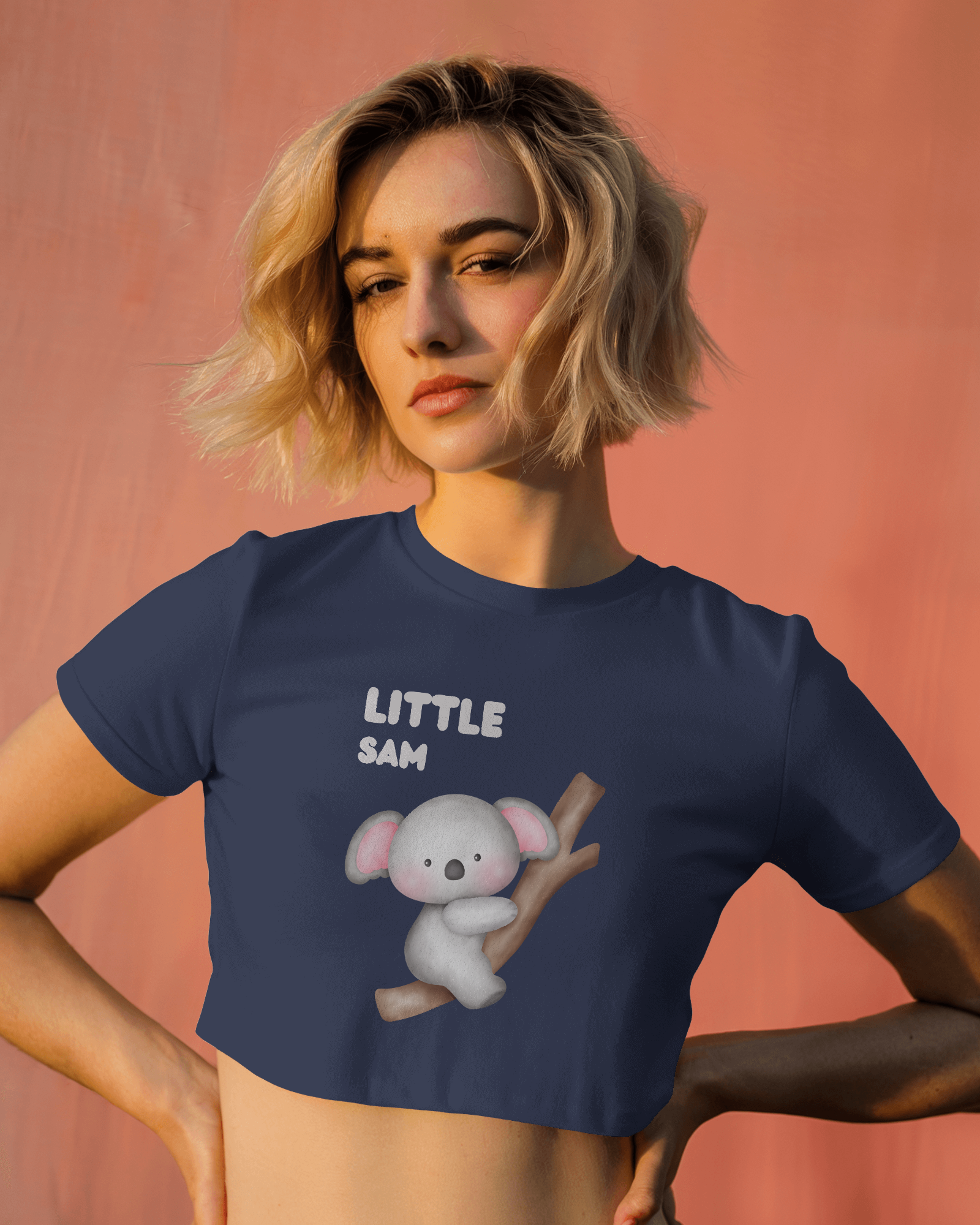 Baby Koala | Crop Top - Dorcus Wear