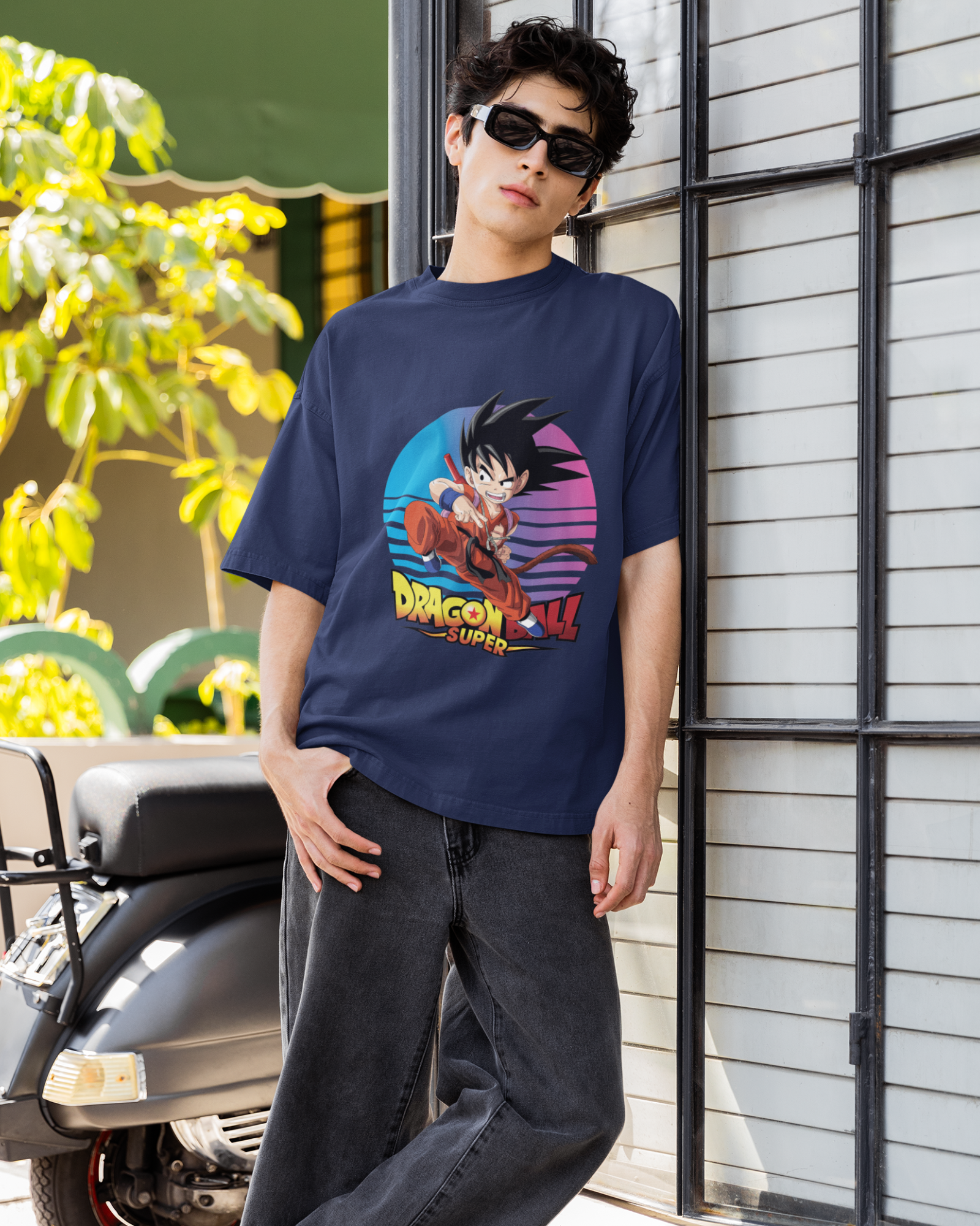 Saiyan Spirit Goku T-shirt | Dragon Ball Z Premium Oversized T-shirt
