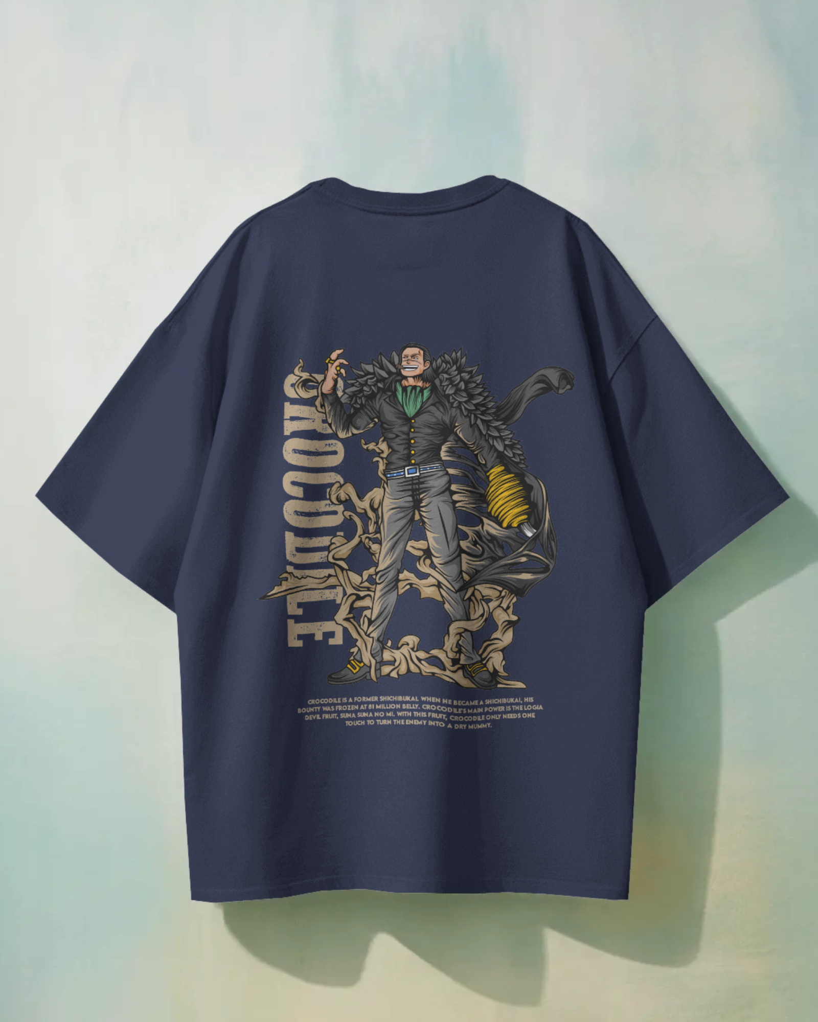 Sir Crocodile One Piece T-shirt | Premium Oversized T-Shirt