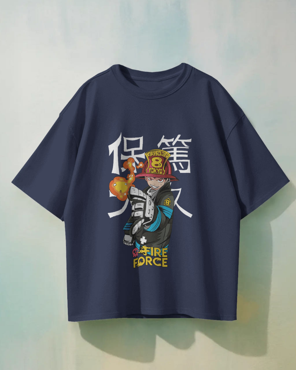 Shinra Kusakabe Fire Force T-shirt | Premium Oversized T-shirt