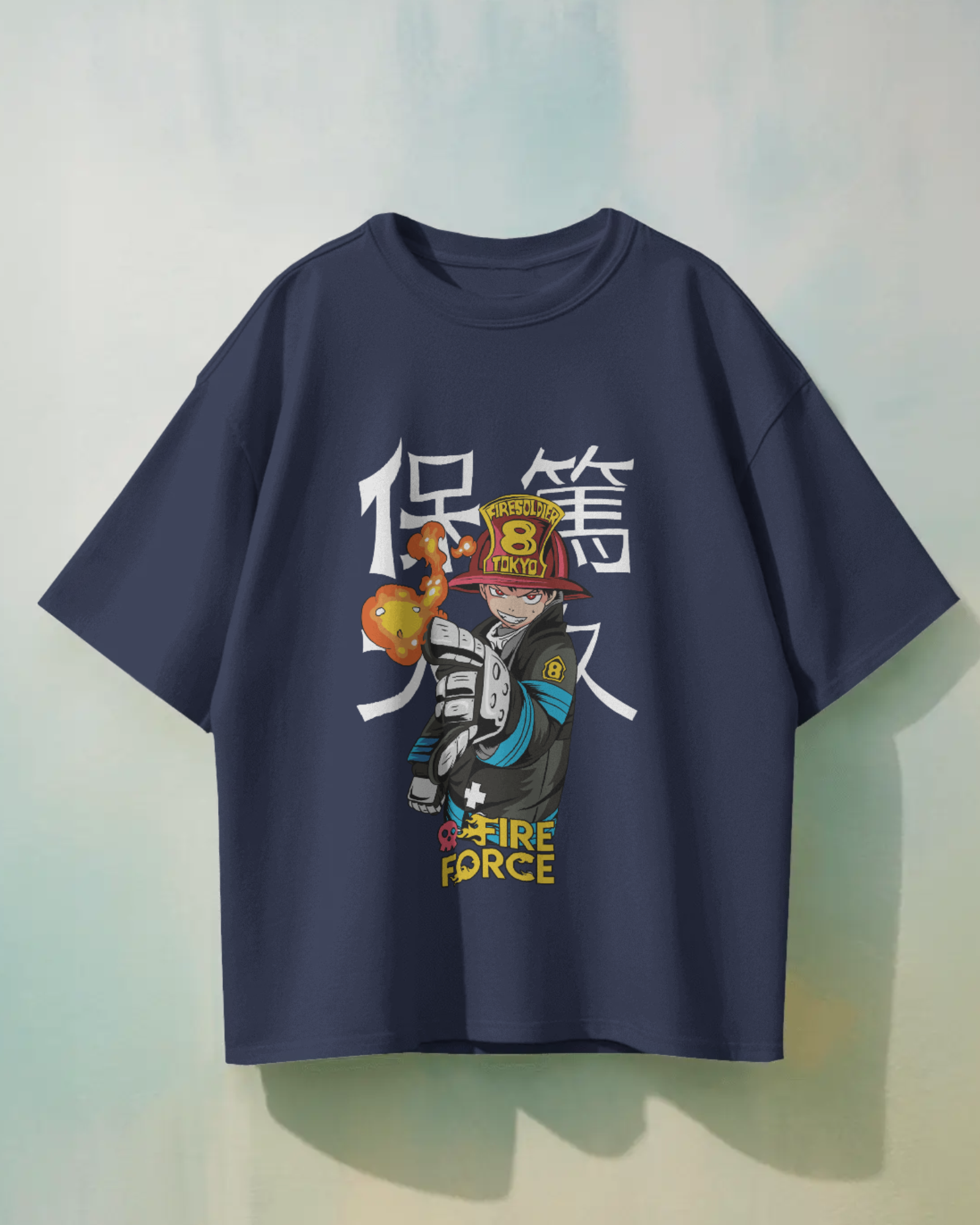 Shinra Kusakabe Fire Force T-shirt | Premium Oversized T-shirt