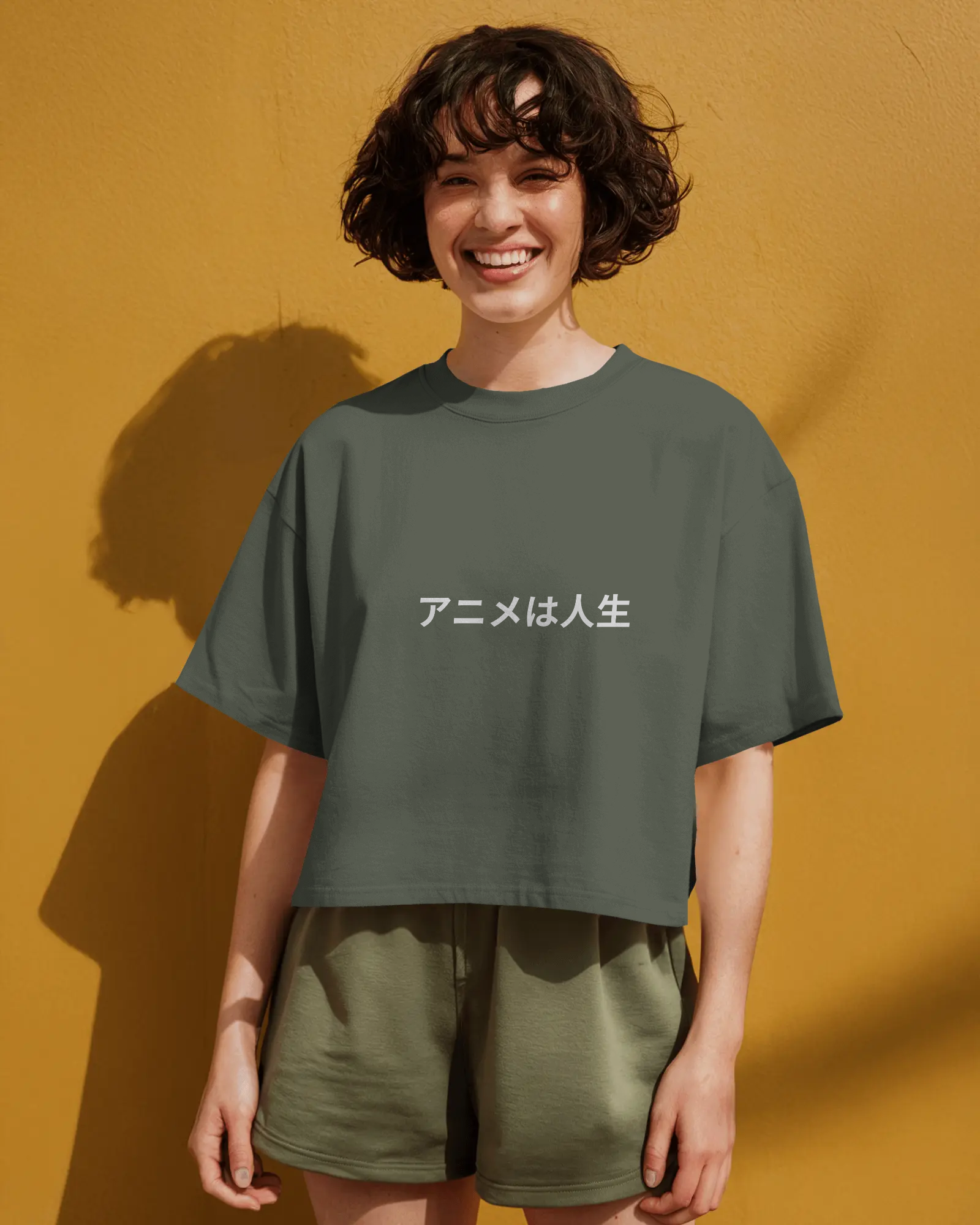Anime Life Premium Oversized T-Shirt - Eat Sleep Watch Repeat Design