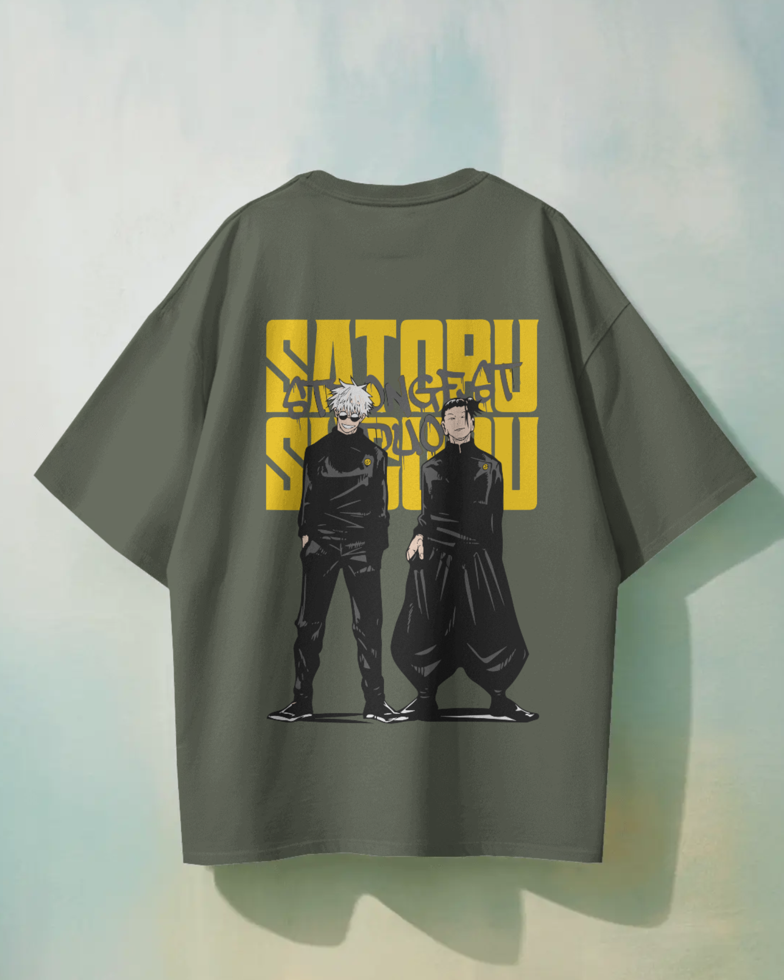 Gojo and Geto T-Shirt | Jujutsu Kaisen | Premium Oversized T-Shirt